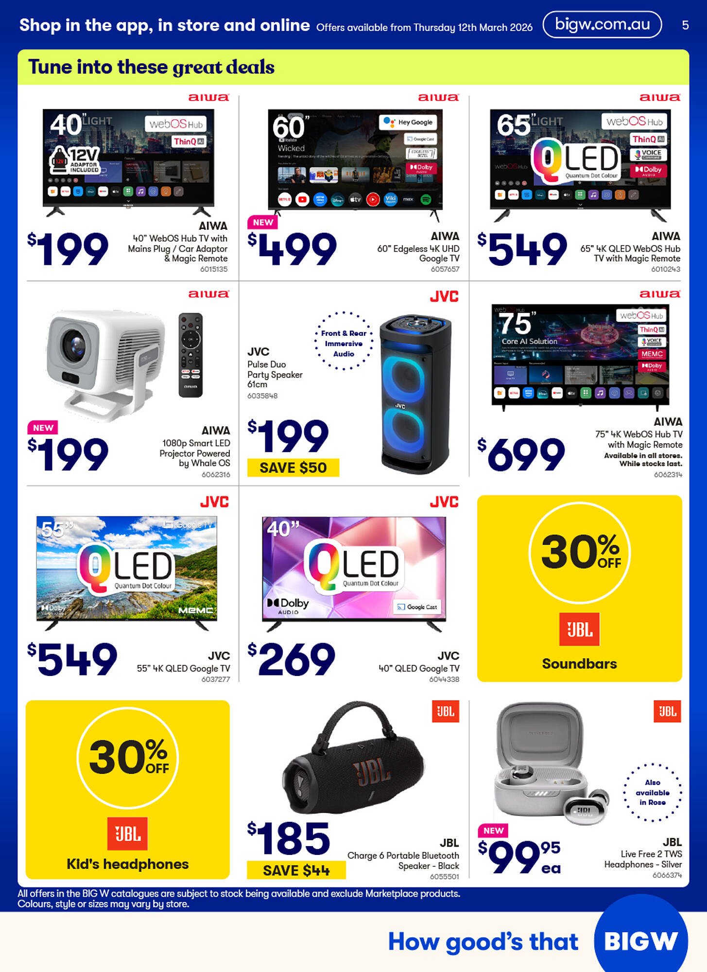 BIG W catalogue (2026-03-12 - 2026-03-25) | 5