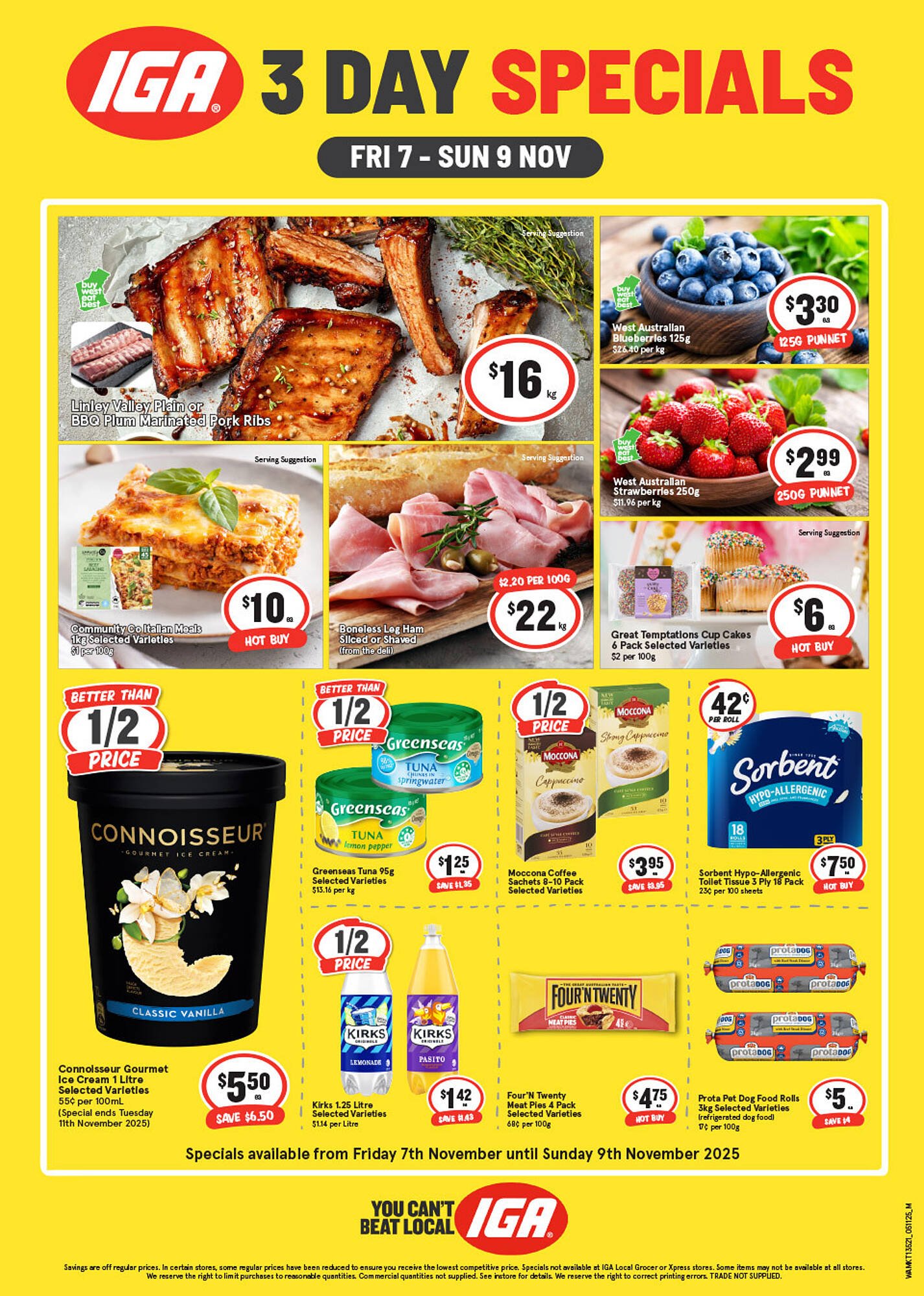 IGA catalogue (2025-11-07 - 2025-11-09) | 1