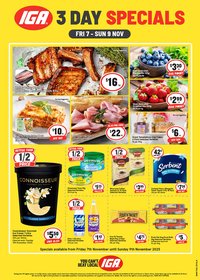 IGA catalogue (2025-11-07 - 2025-11-09)