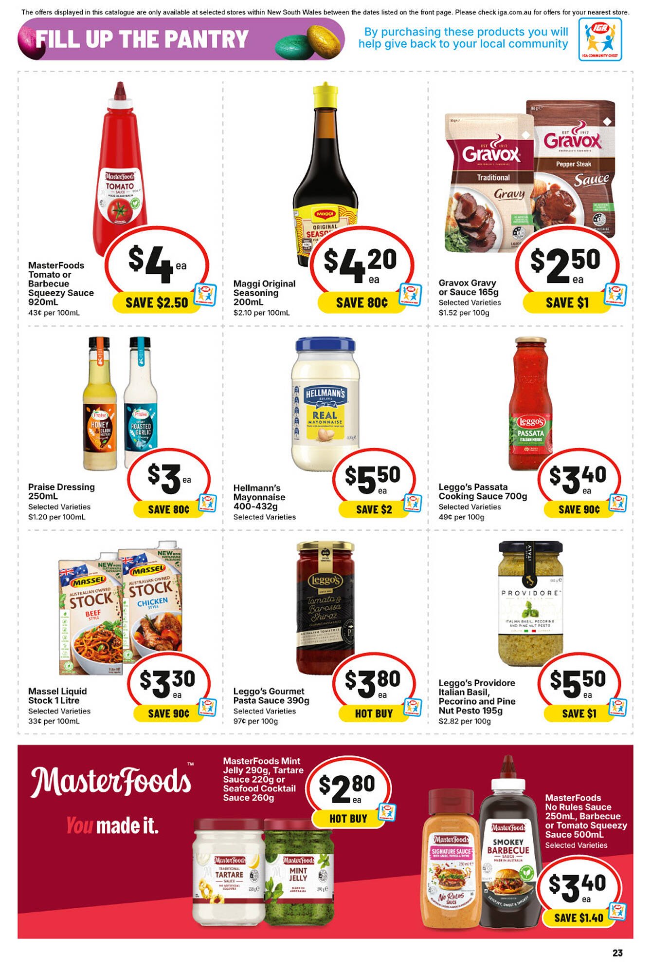 IGA catalogue (2026-03-25 - 2026-03-31) | 21