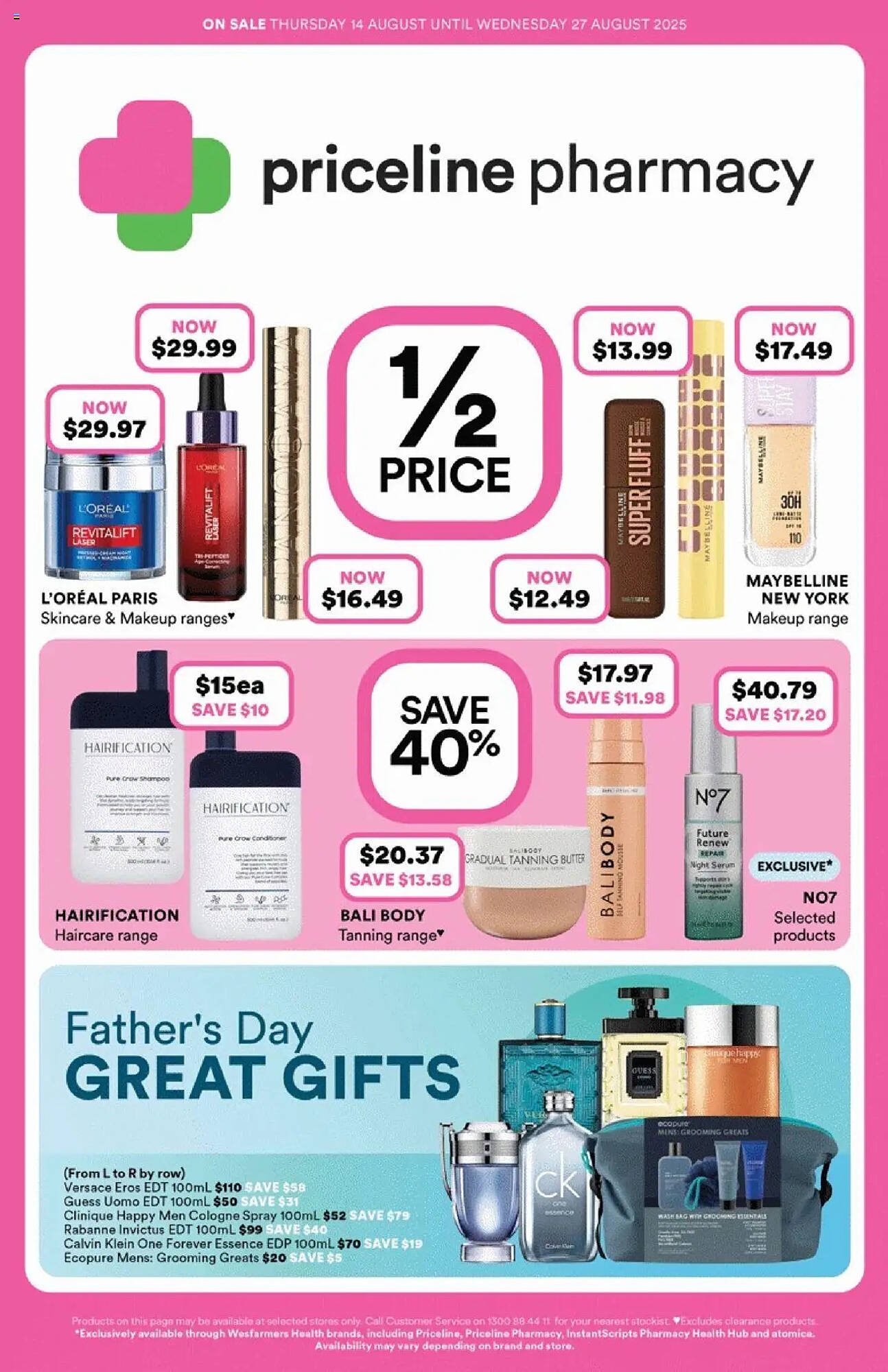 Priceline catalogue (2025-08-13 - 2025-08-27) | 1
