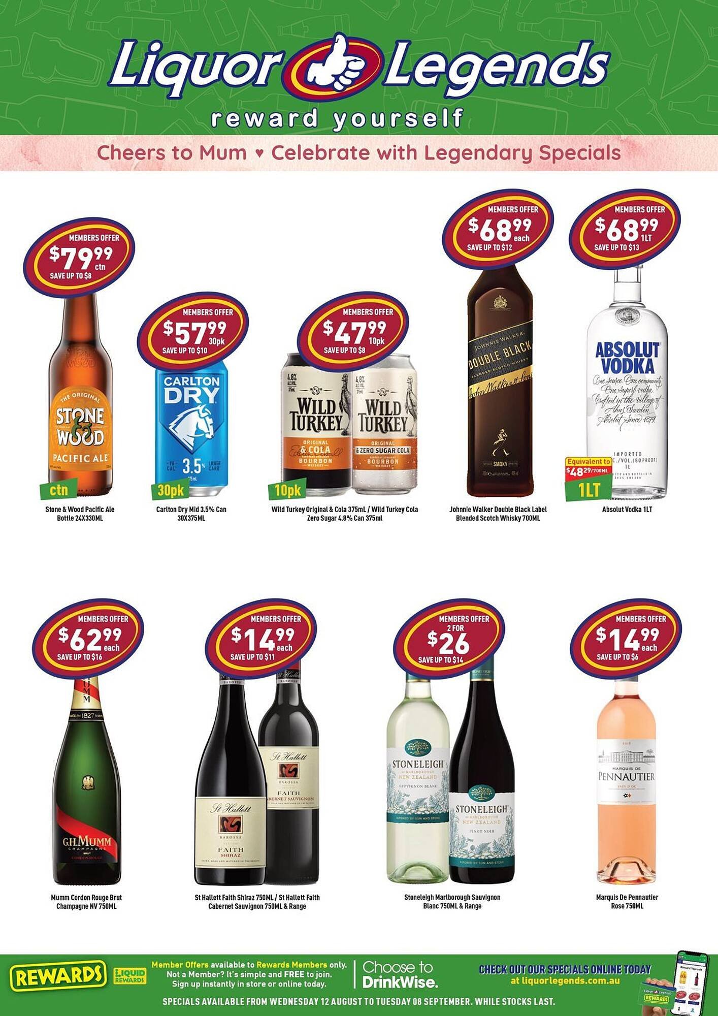Liquor Legends catalogue (2026-08-12 - 2026-09-08) | 1