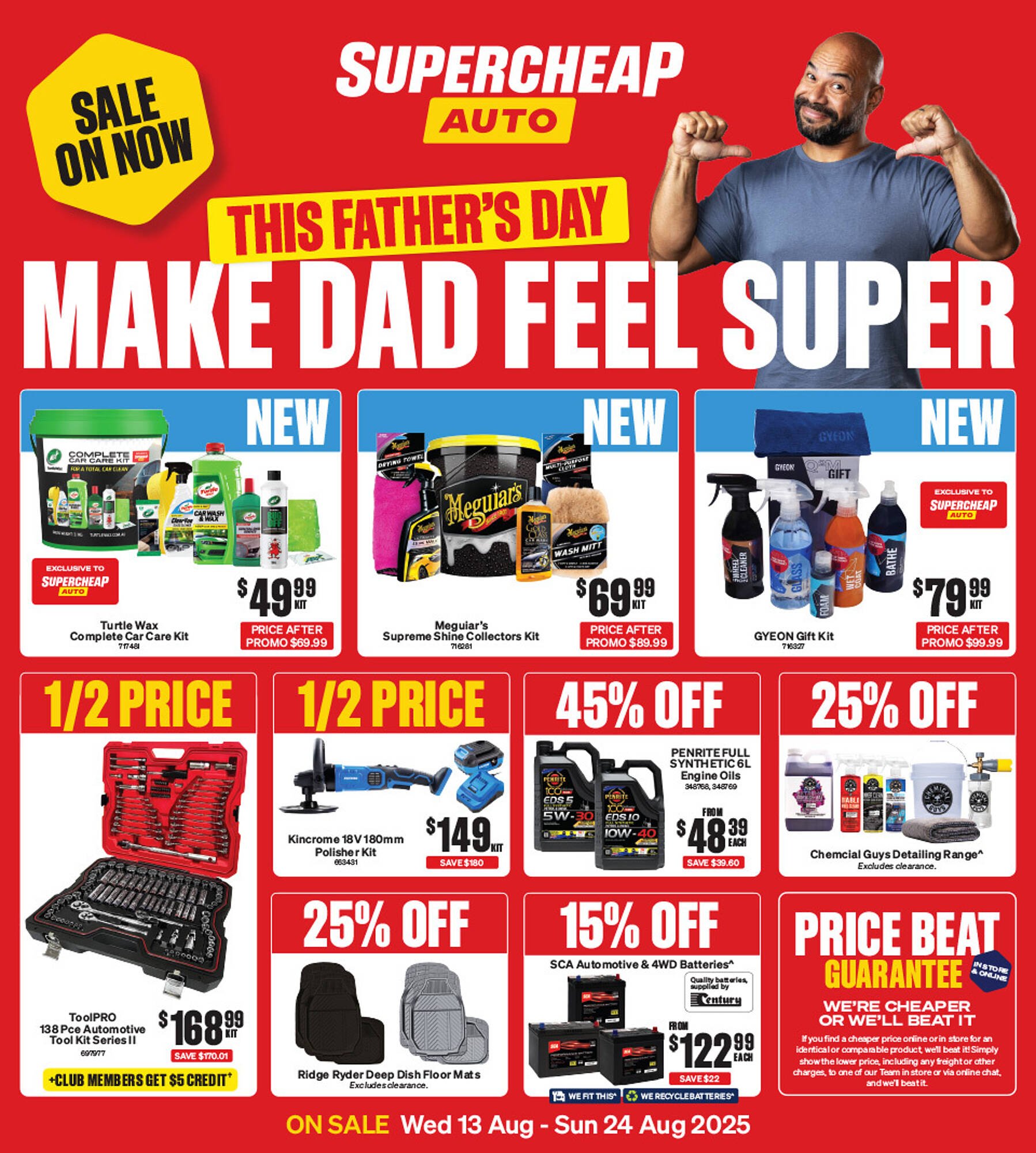 SuperCheap Auto catalogue (2025-08-13 - 2025-08-24) | 1