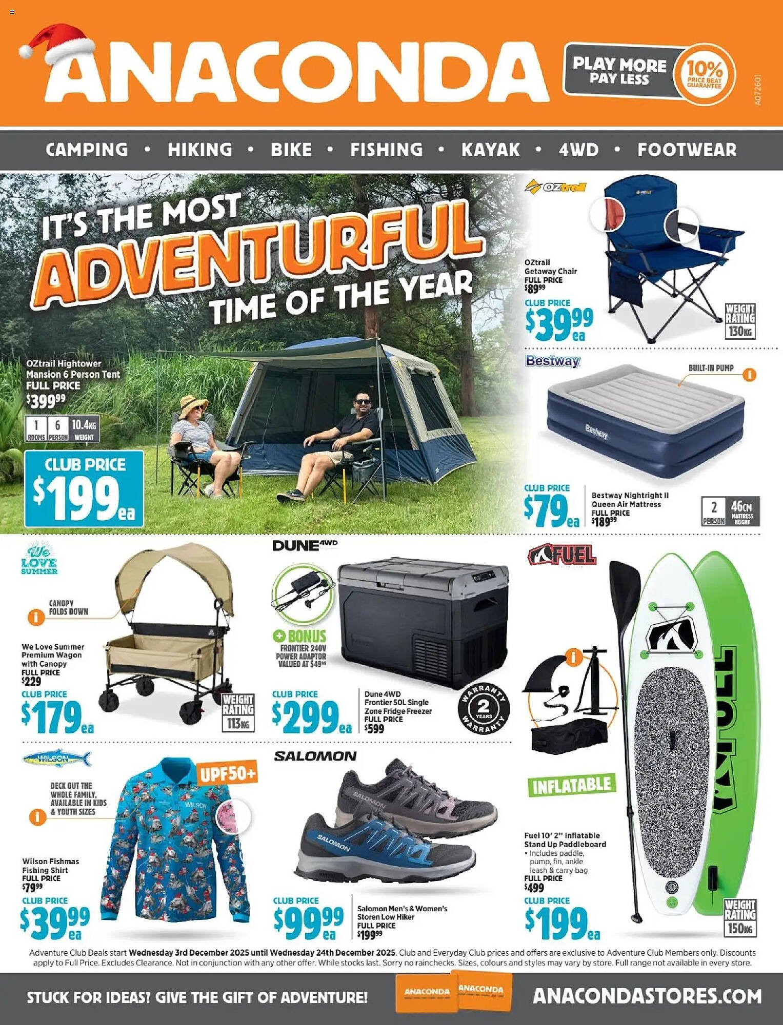 Anaconda catalogue (2025-12-02 - 2025-12-24) | 1