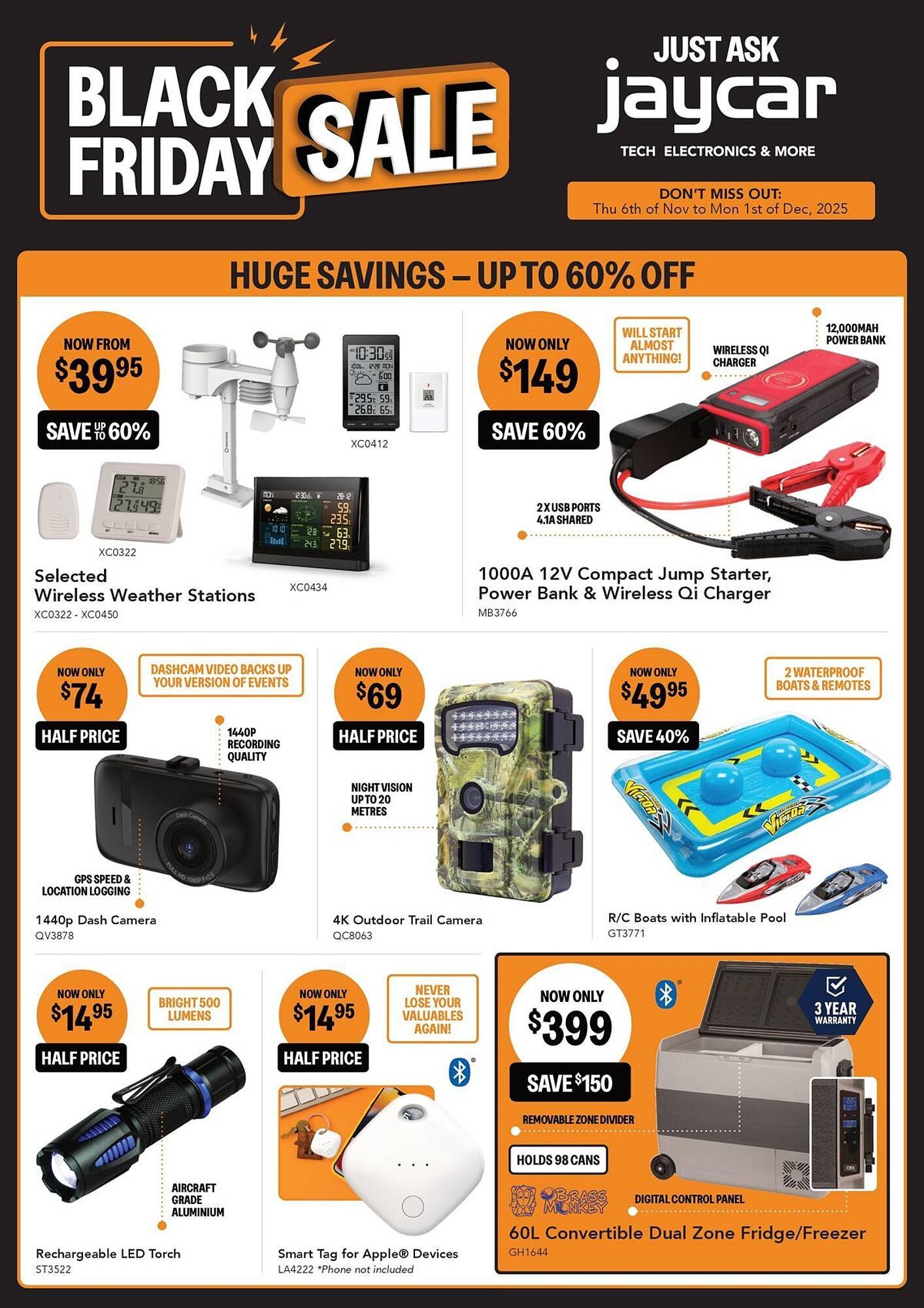 Jaycar Electronics catalogue (2025-11-06 - 2025-12-01) | 1