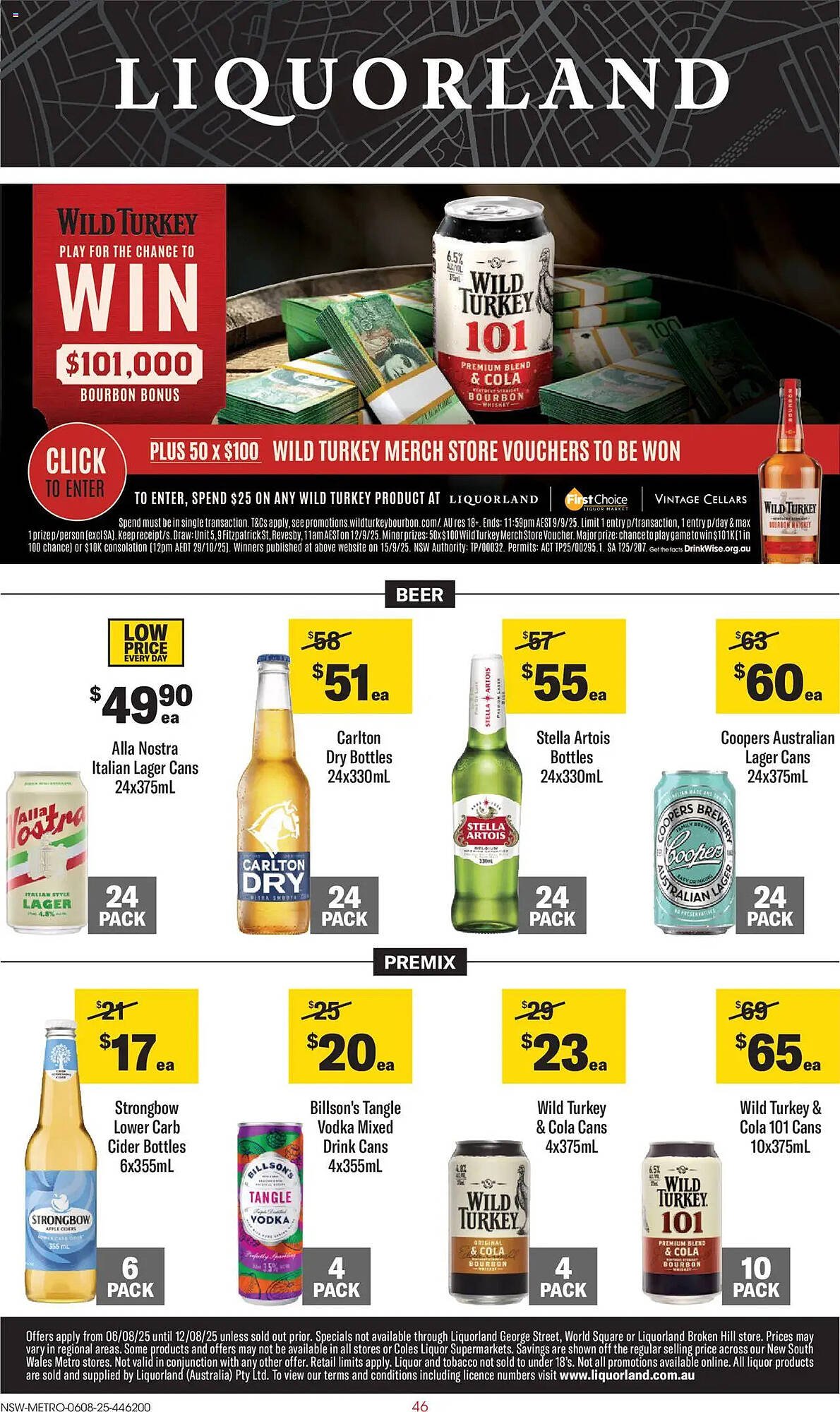 Liquorland catalogue (2025-08-06 - 2025-08-12) | 1
