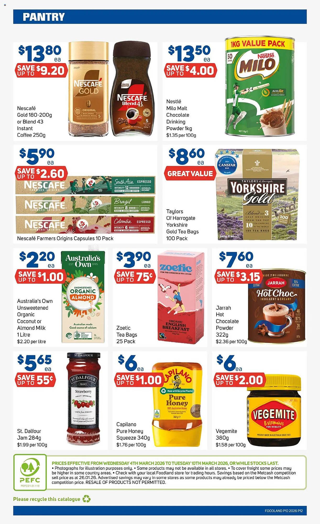 Foodland catalogue (2026-03-04 - 2026-03-10) | 12
