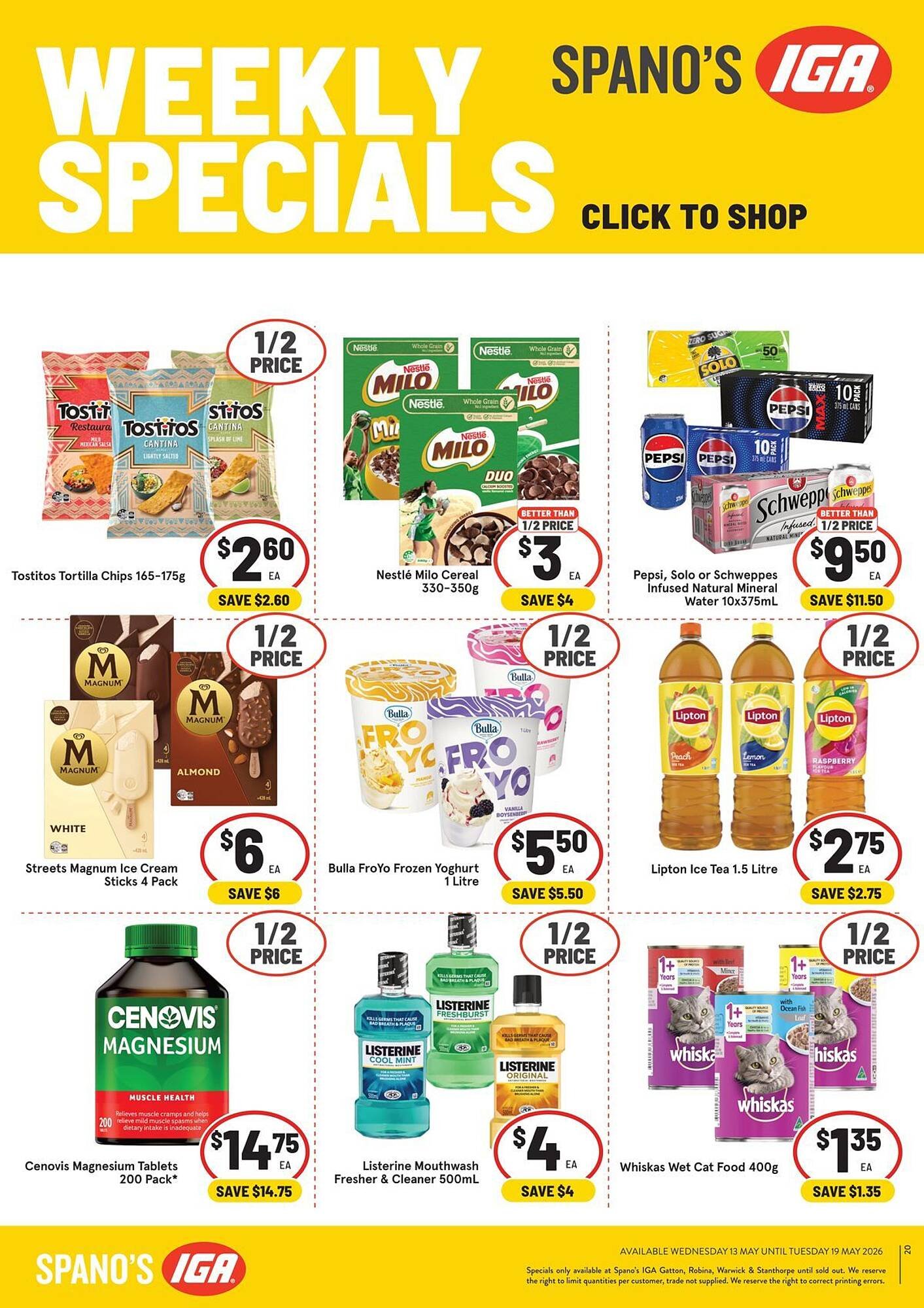 IGA catalogue (2026-05-13 - 2026-05-19) | 1