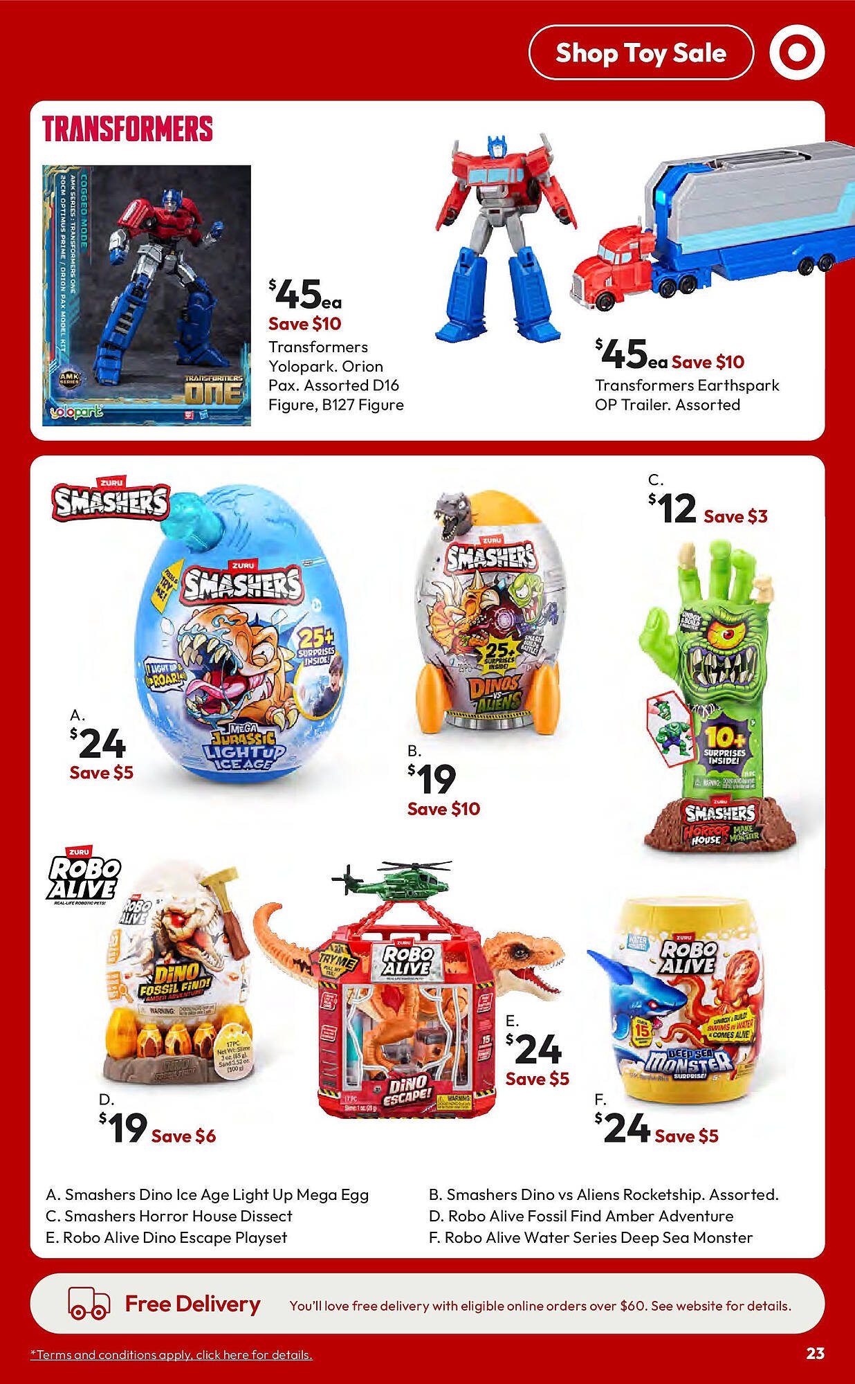 Target catalogue (2025-09-17 - 2025-10-15)