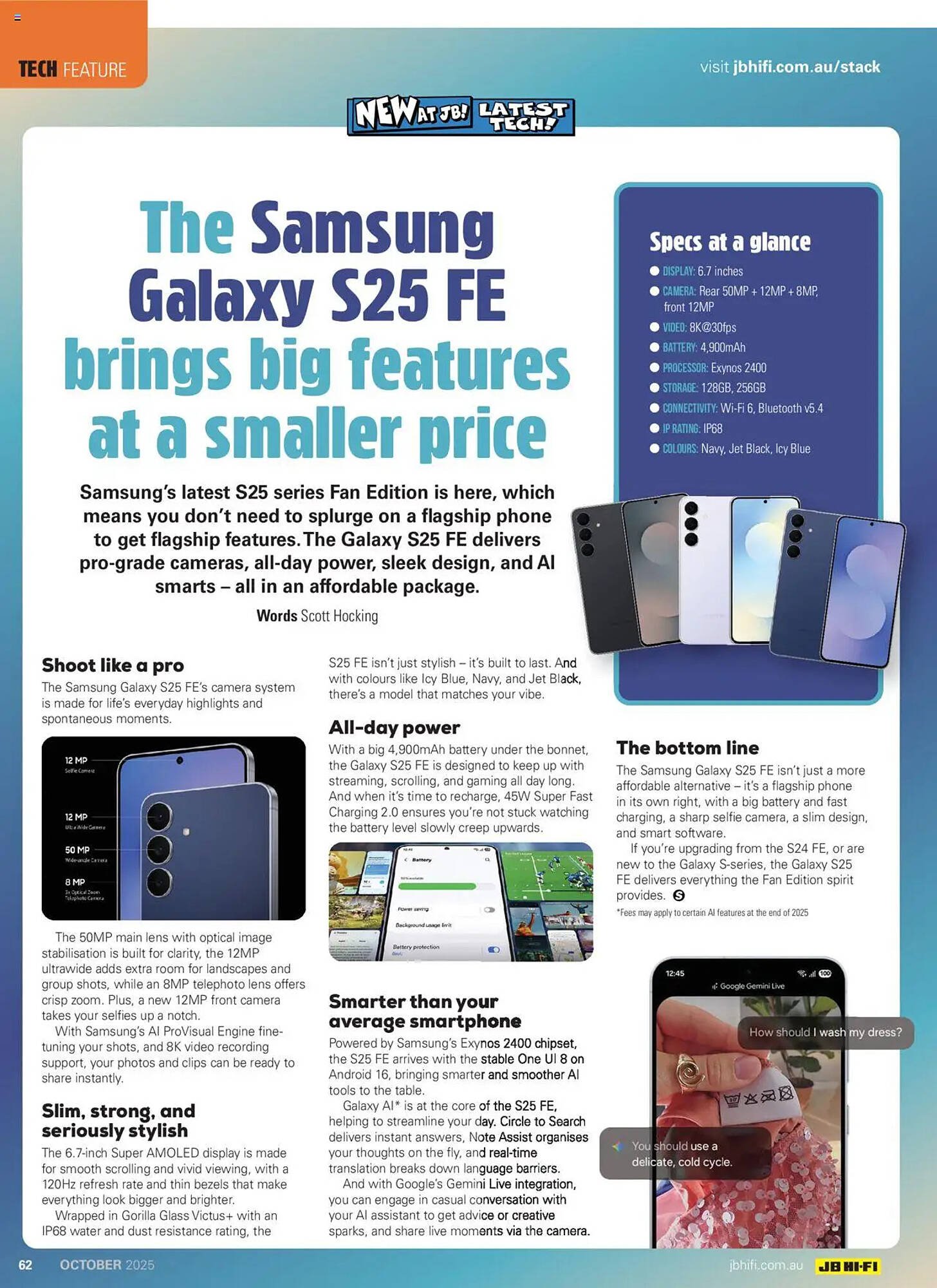 JB Hi-Fi catalogue (2025-10-01 - 2025-10-31) | 62