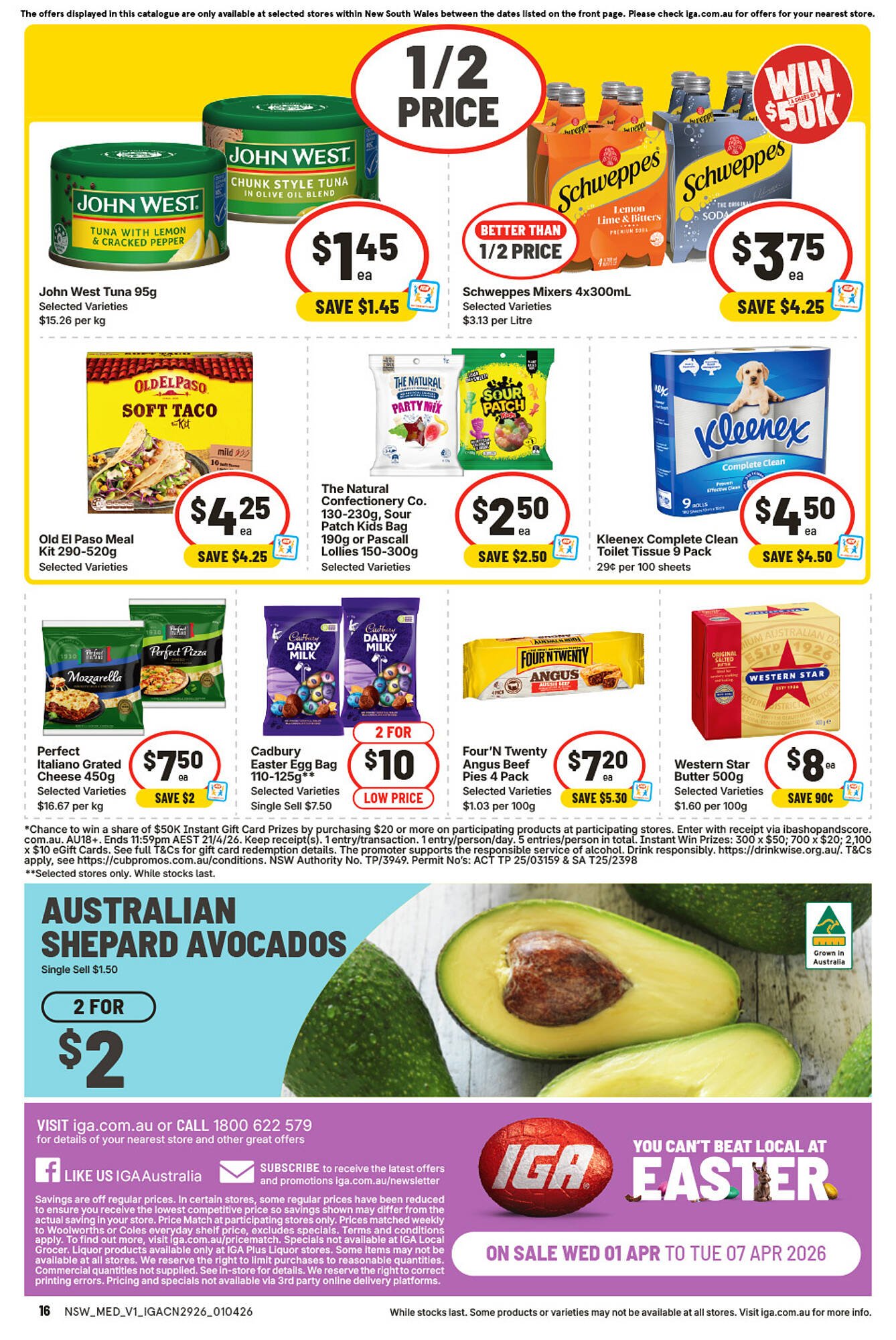 IGA catalogue (2026-04-01 - 2026-04-07) | 2