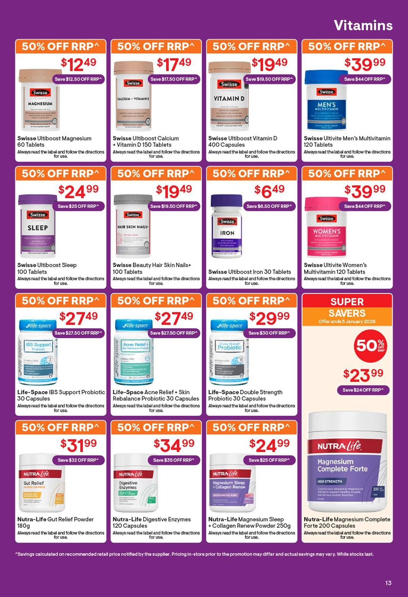 Discount Drug Stores catalogue (2025-12-10 - 2025-12-24) | 13