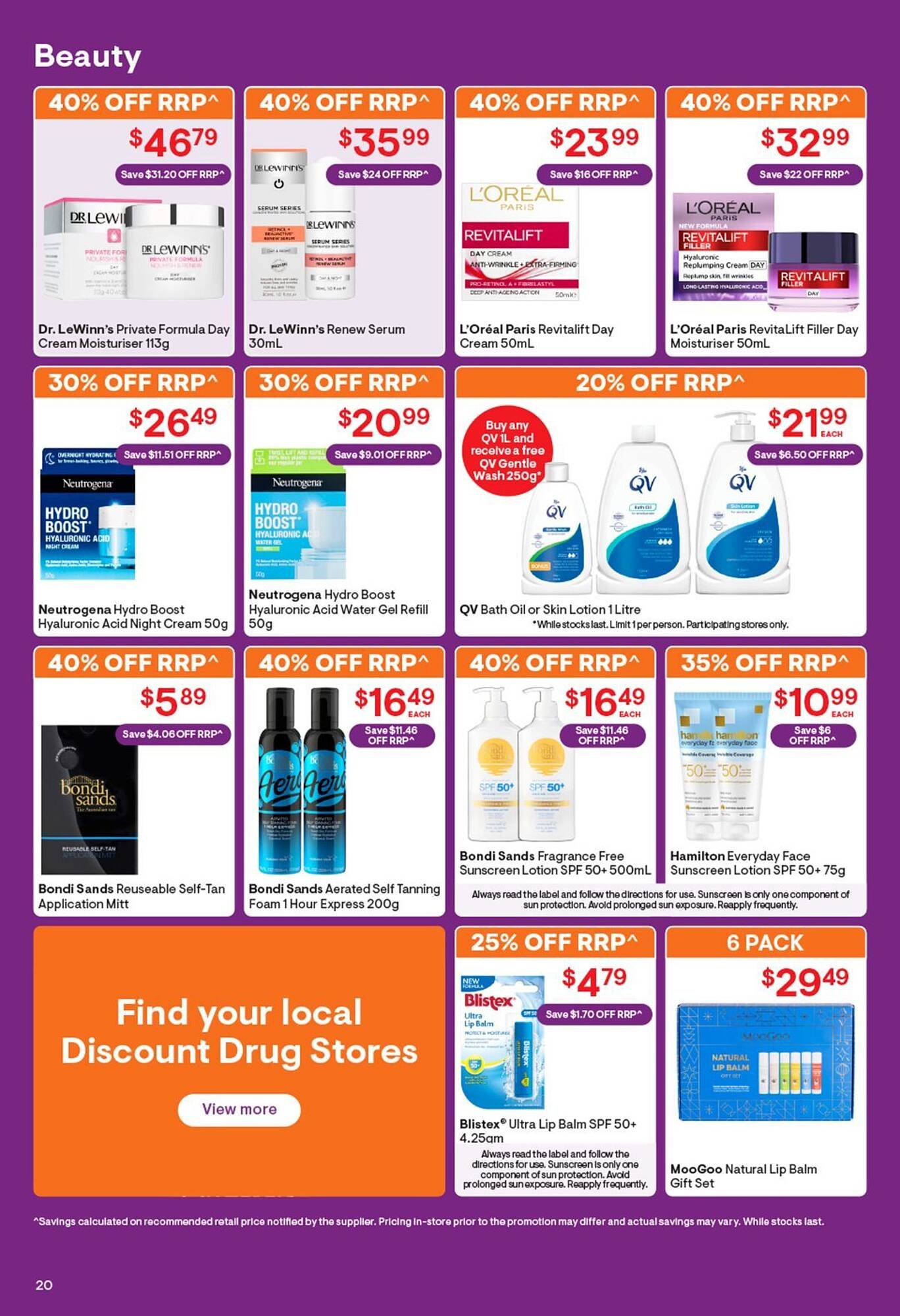 Discount Drug Stores catalogue (2025-12-10 - 2025-12-24) | 20