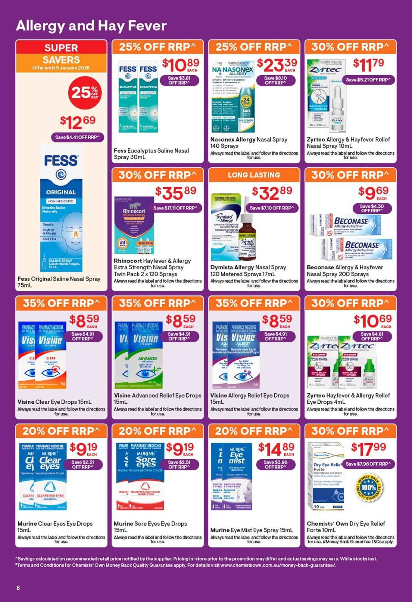 Discount Drug Stores catalogue (2025-12-10 - 2025-12-24) | 8