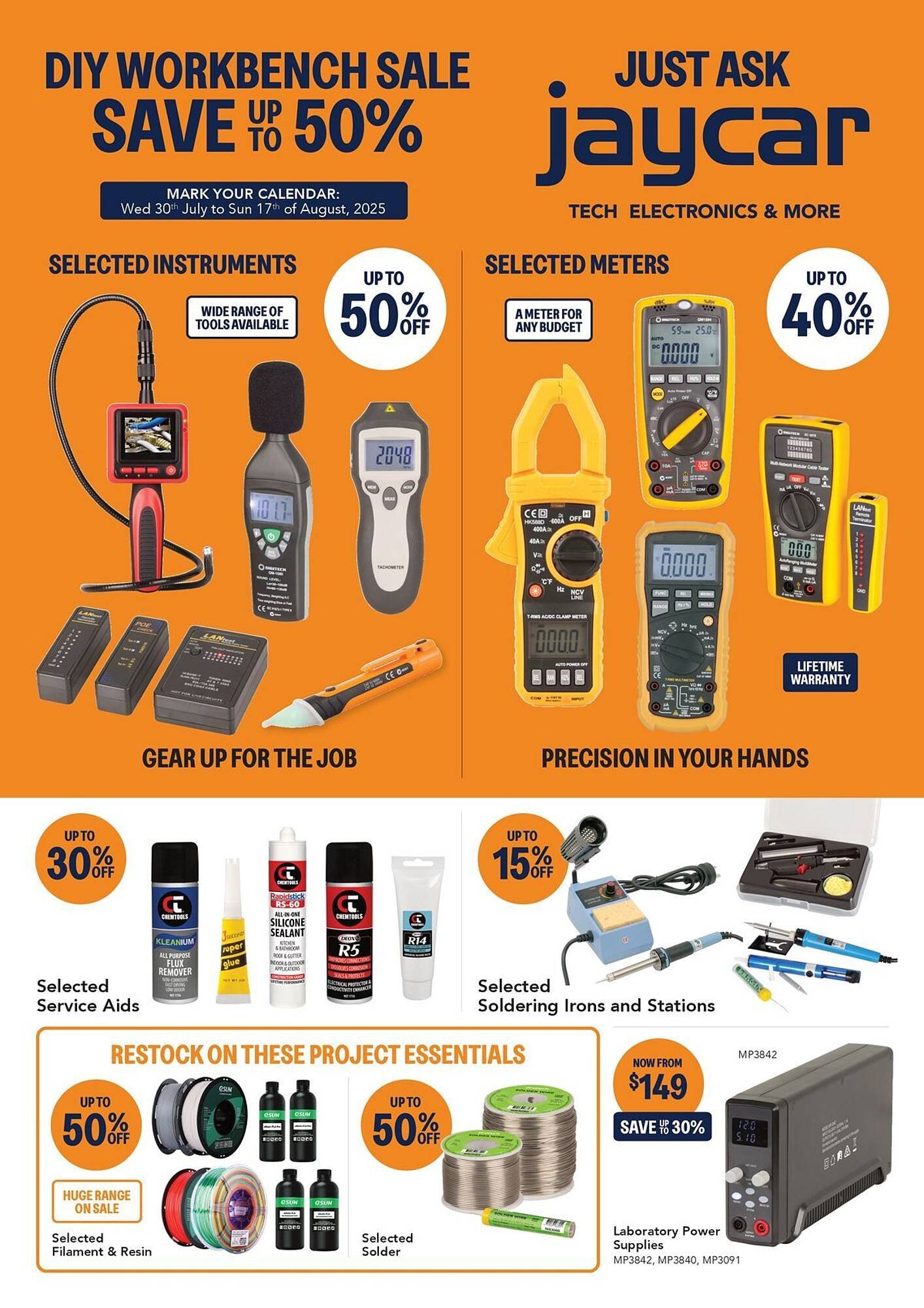 Jaycar Electronics catalogue (2025-07-30 - 2025-08-17) | 1