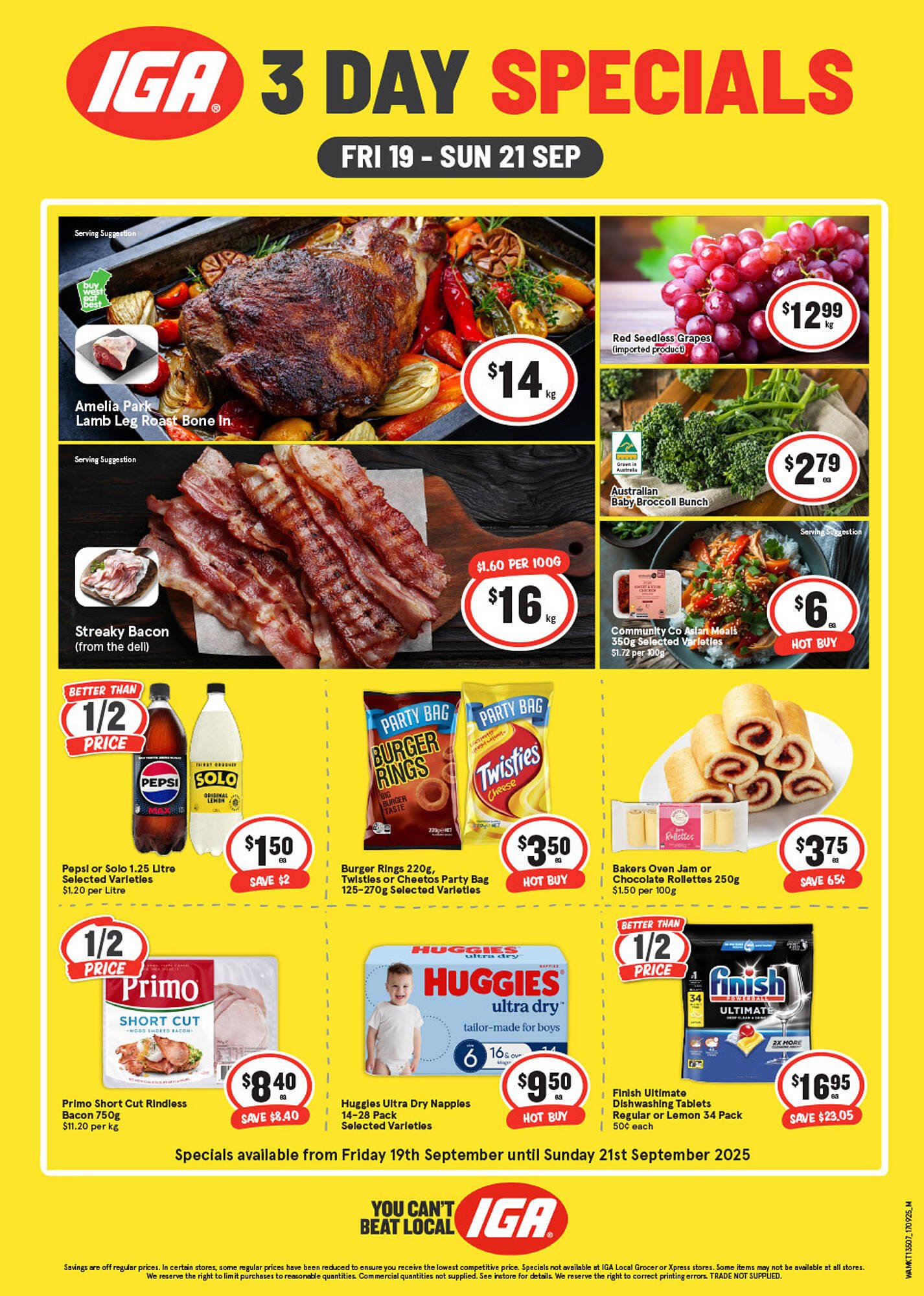 IGA catalogue (2025-09-19 - 2025-09-21) | 1