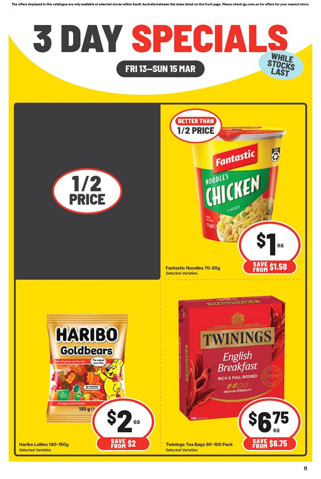 IGA catalogue (2026-03-13 - 2026-03-15) | 3