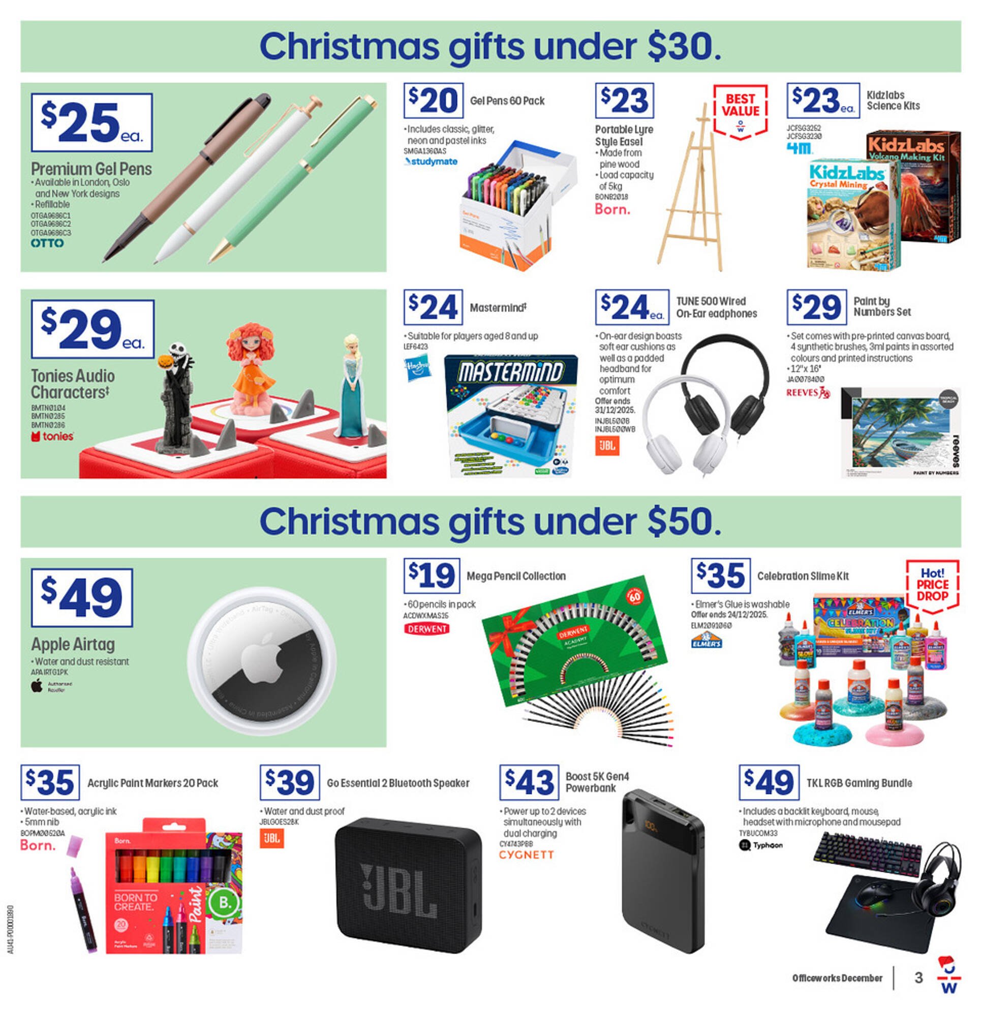 Officeworks catalogue (2025-12-04 - 2025-12-24) | 3