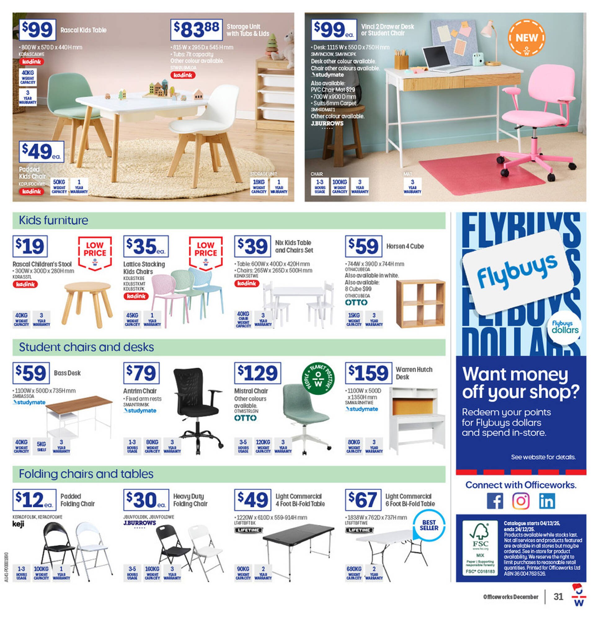 Officeworks catalogue (2025-12-04 - 2025-12-24) | 31