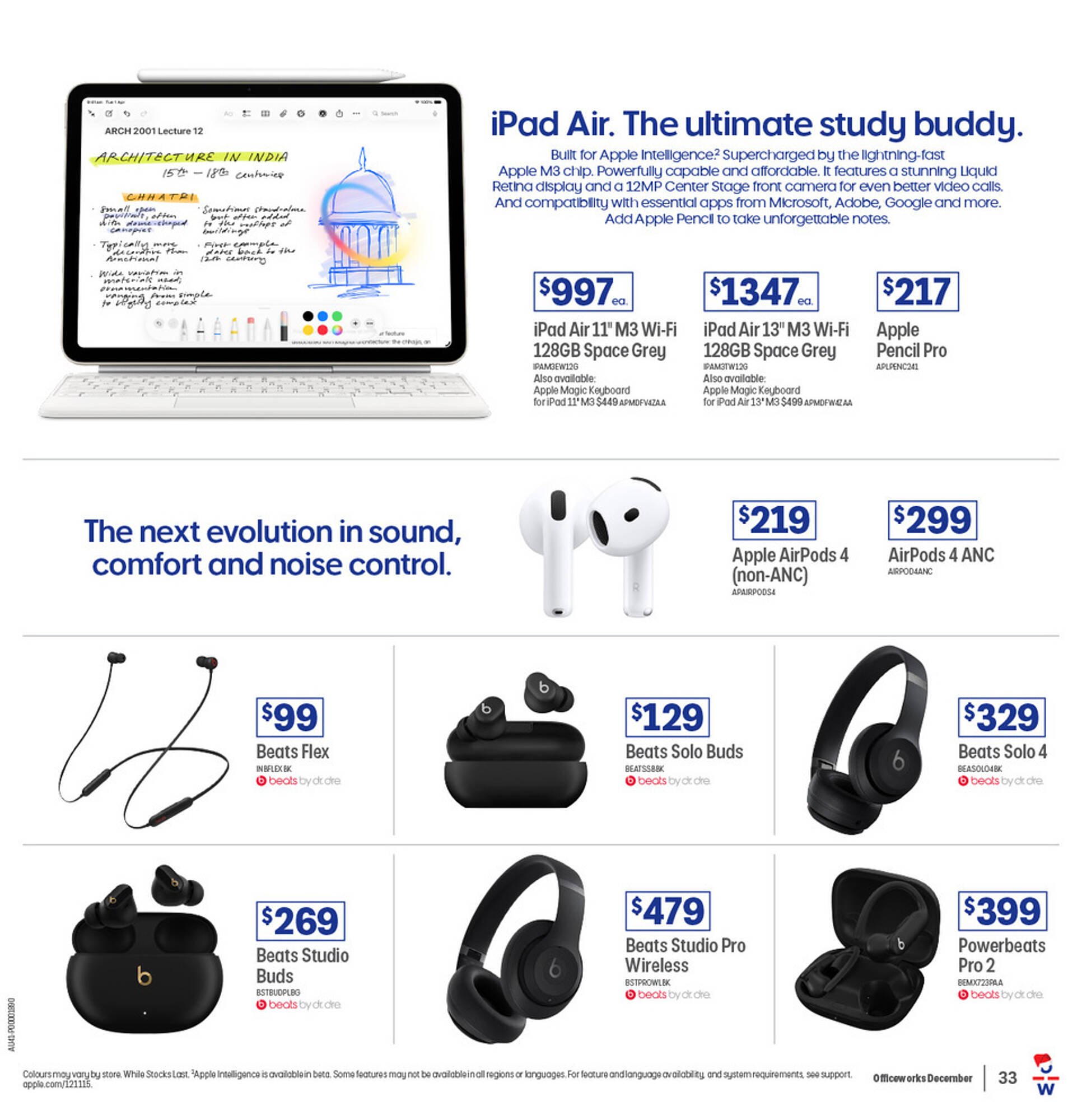 Officeworks catalogue (2025-12-04 - 2025-12-24) | 33