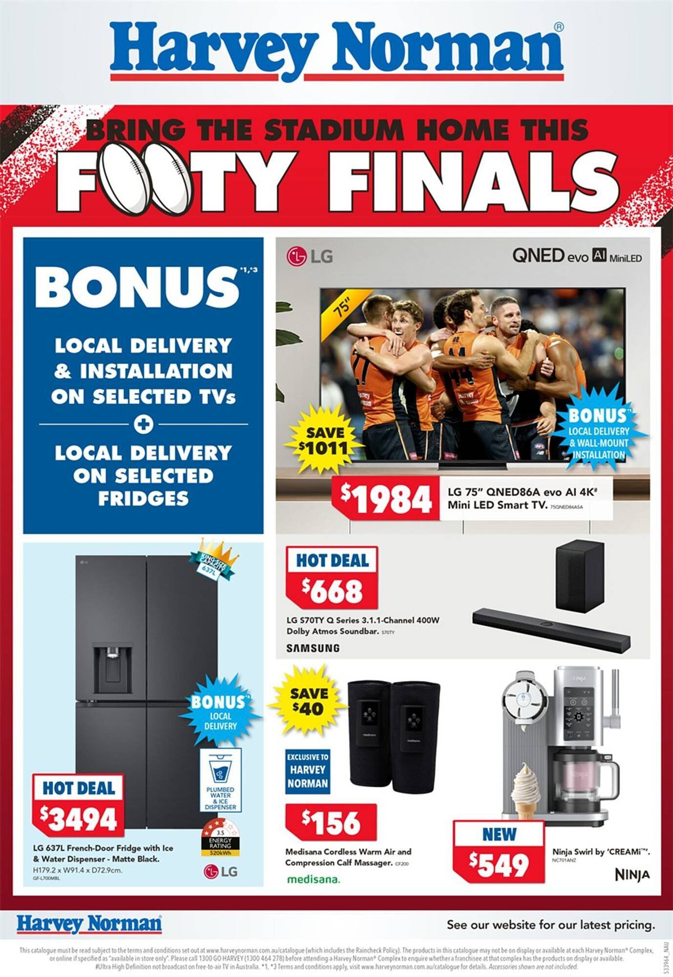 Harvey Norman catalogue (2025-09-11 - 2025-09-17) | 1