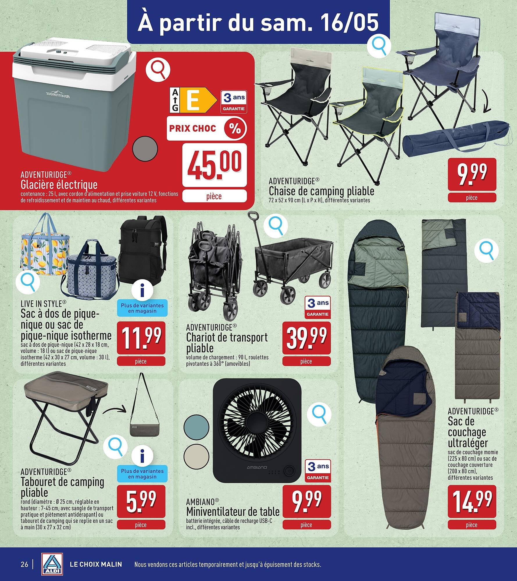 ALDI Dépliant (2026-05-11 - 2026-05-16)