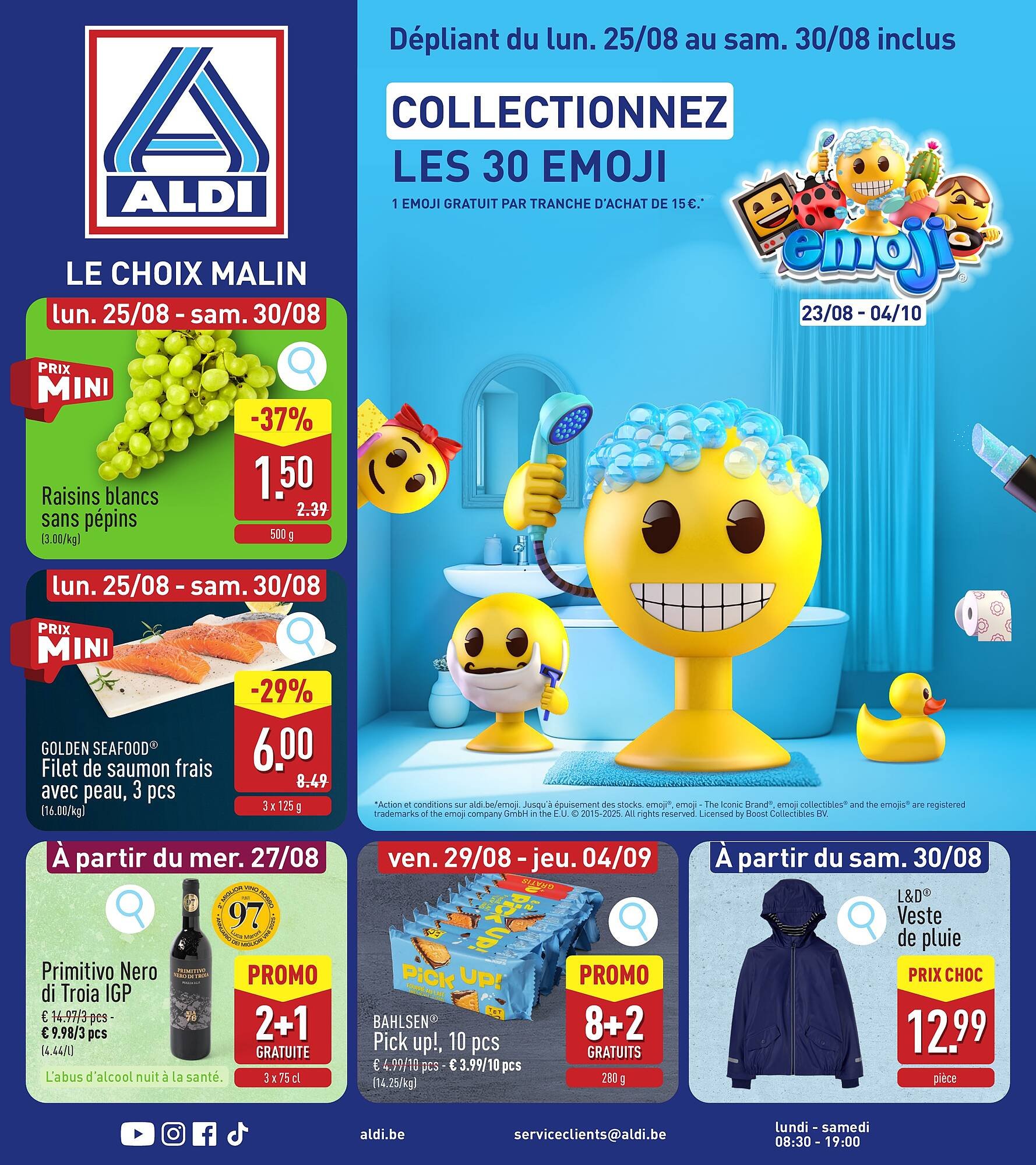 ALDI Dépliant (2025-08-25 - 2025-08-30)