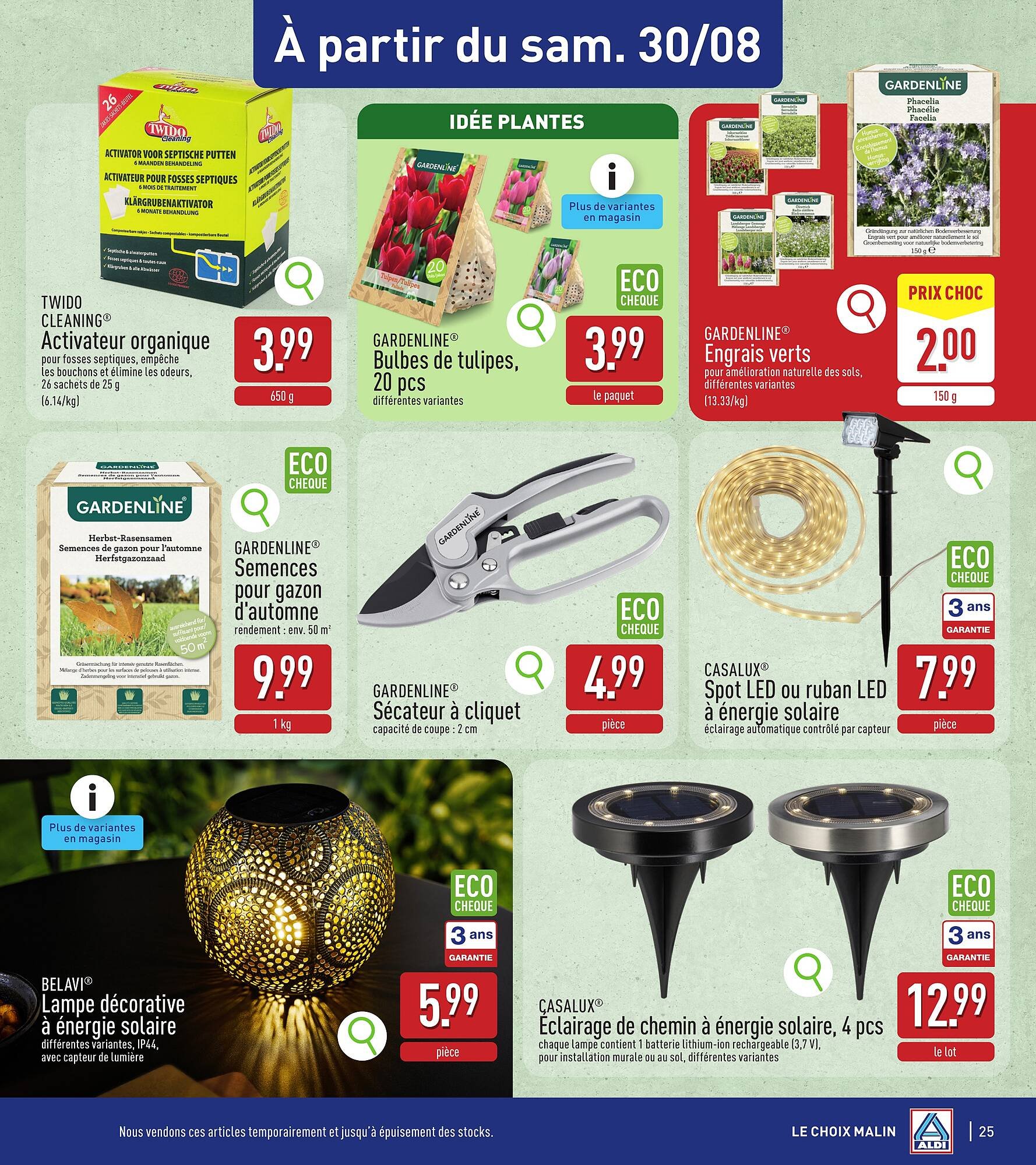 ALDI Dépliant (2025-08-25 - 2025-08-30)