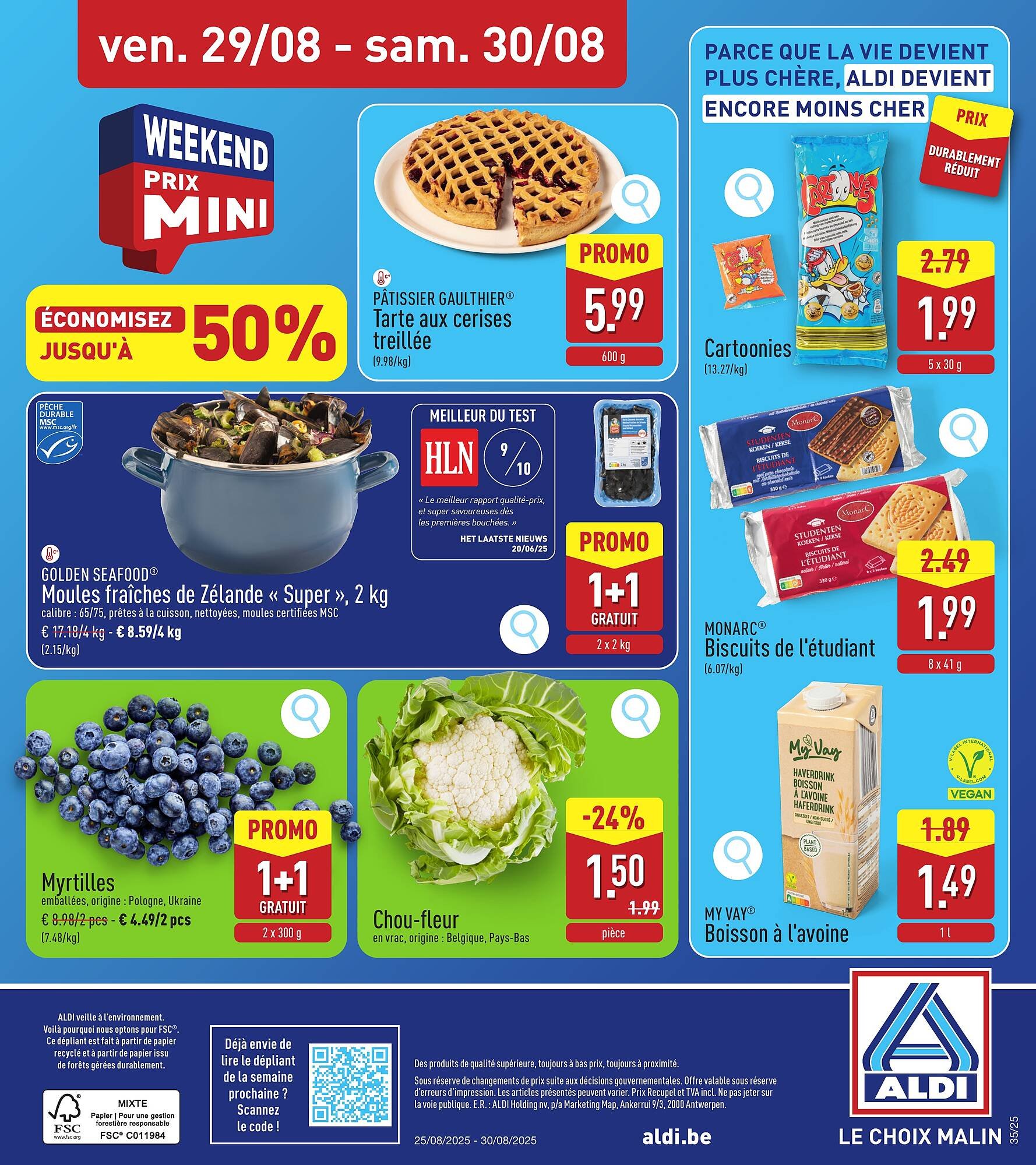 ALDI Dépliant (2025-08-25 - 2025-08-30)