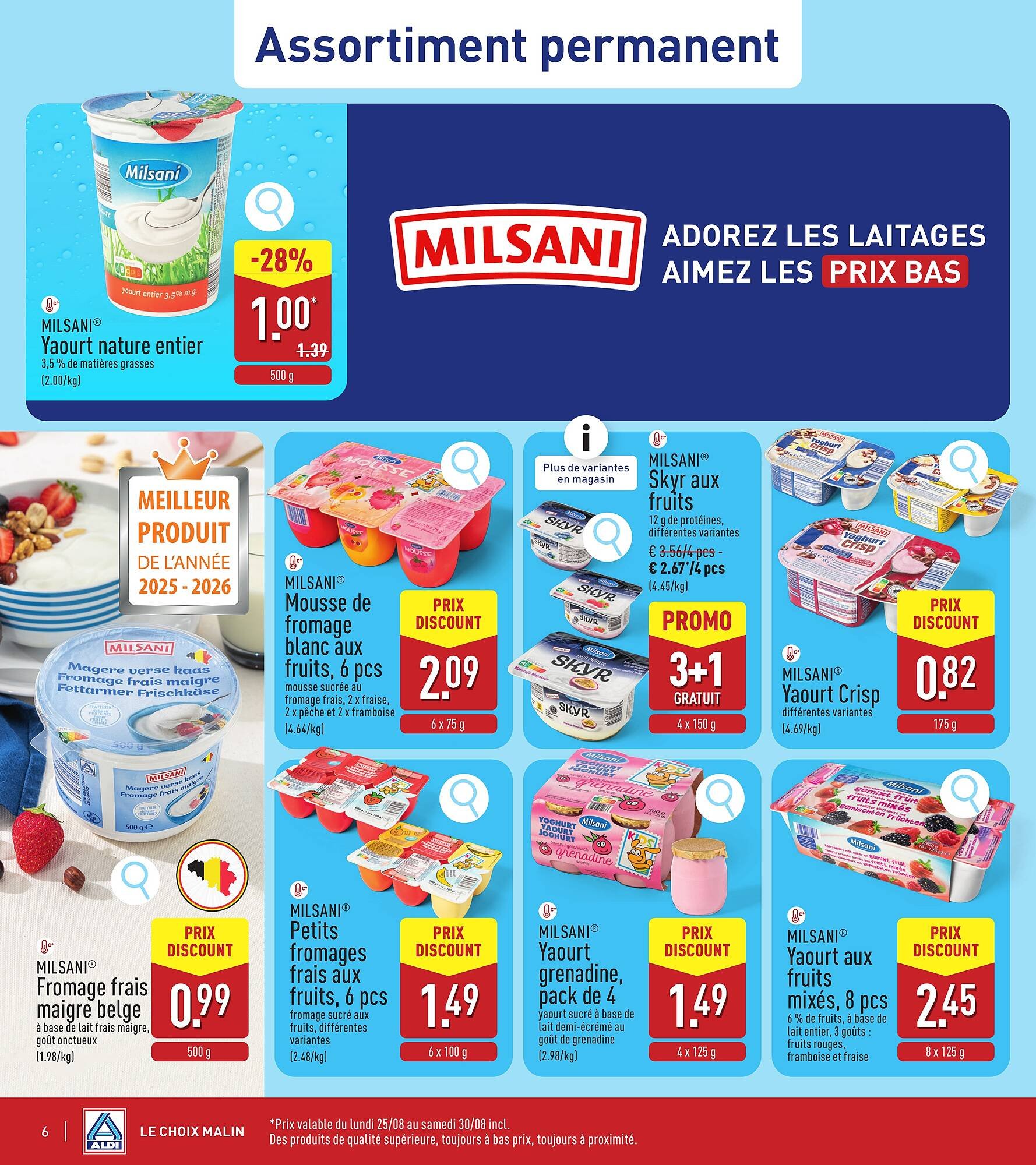 ALDI Dépliant (2025-08-25 - 2025-08-30)