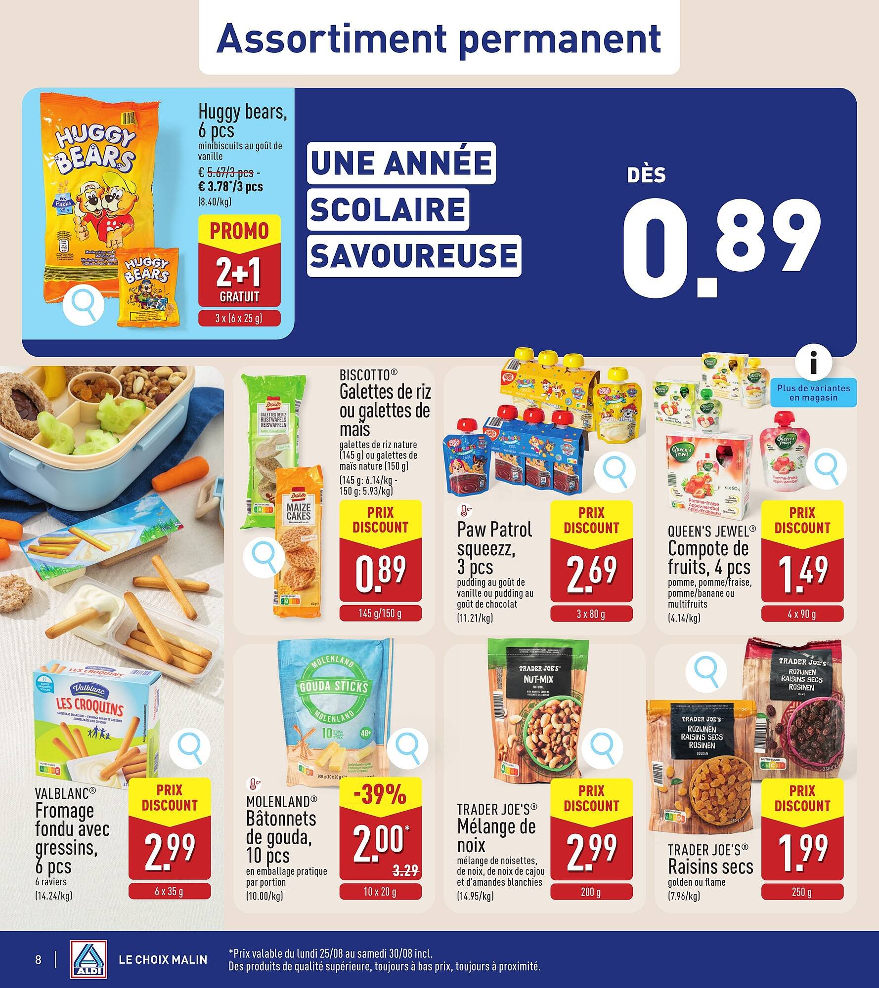 ALDI Dépliant (2025-08-25 - 2025-08-30)