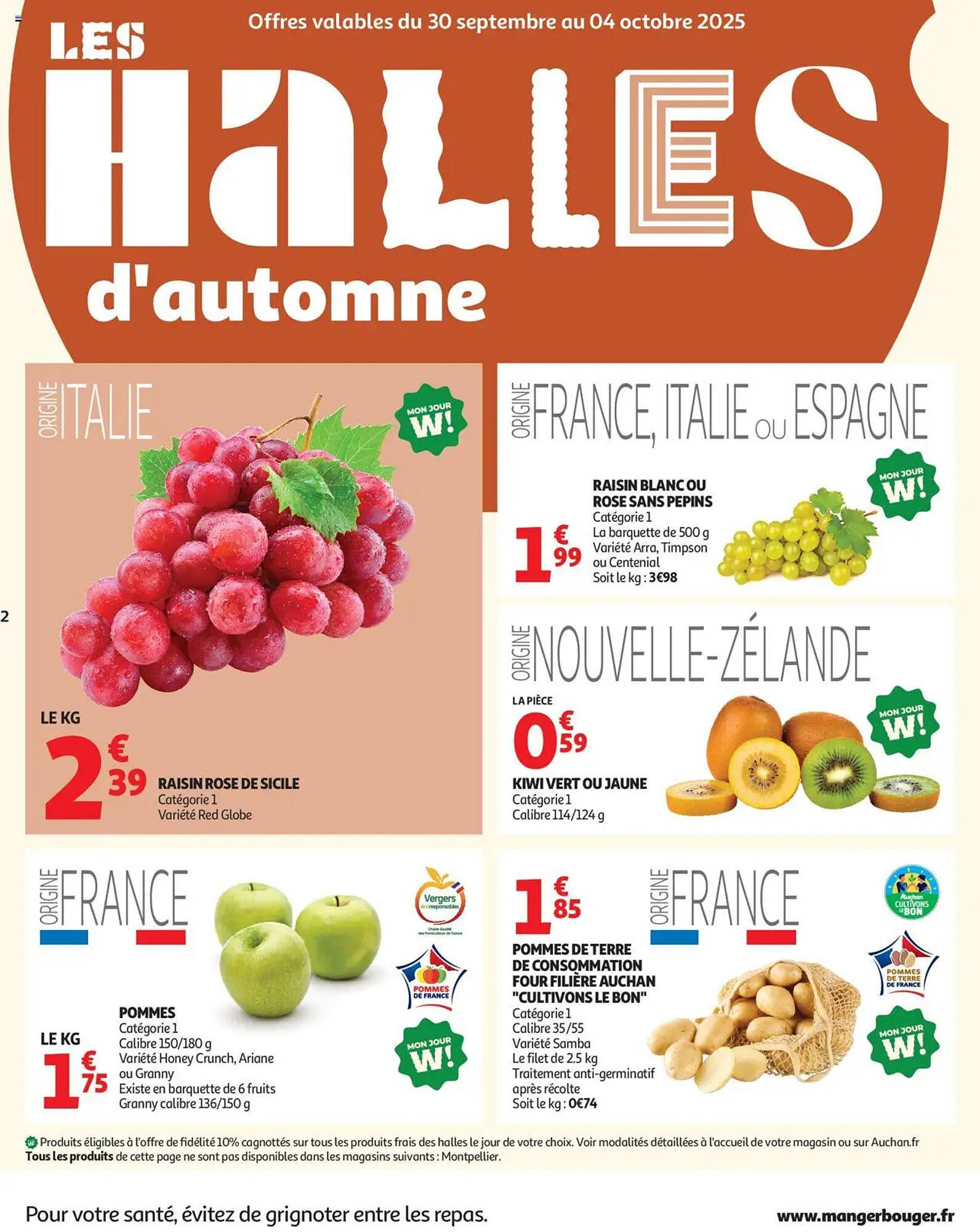 Auchan folder (2025-09-30 - 2025-10-12)