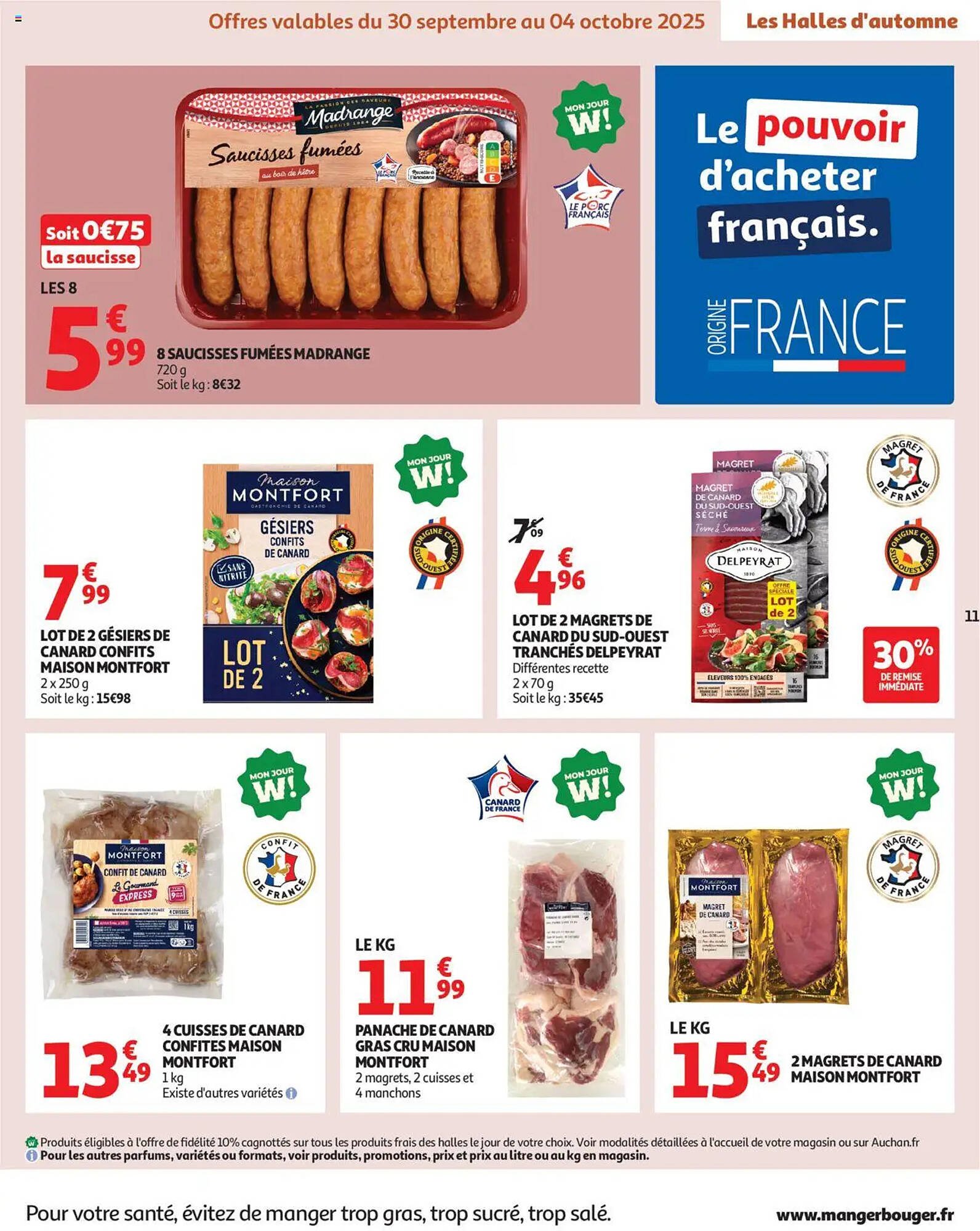 Auchan folder (2025-09-30 - 2025-10-12)