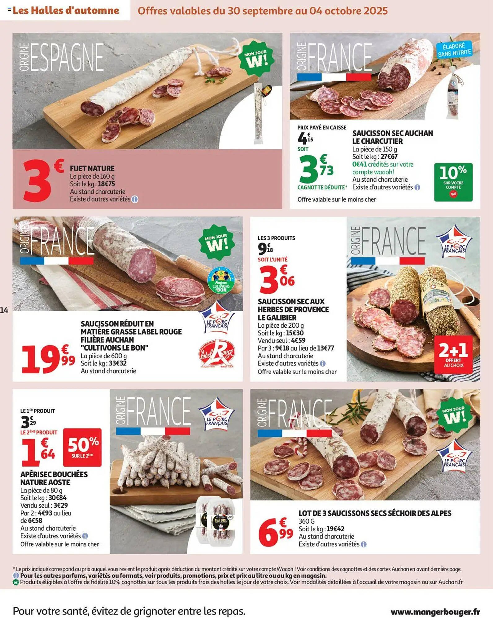 Auchan folder (2025-09-30 - 2025-10-12)