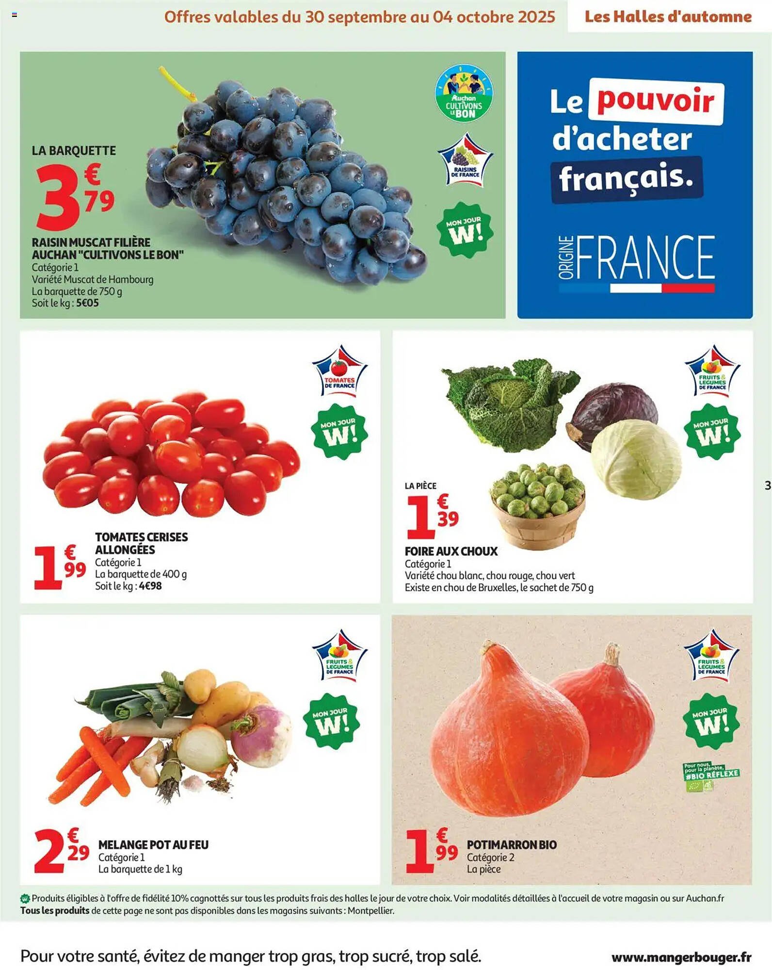 Auchan folder (2025-09-30 - 2025-10-12)