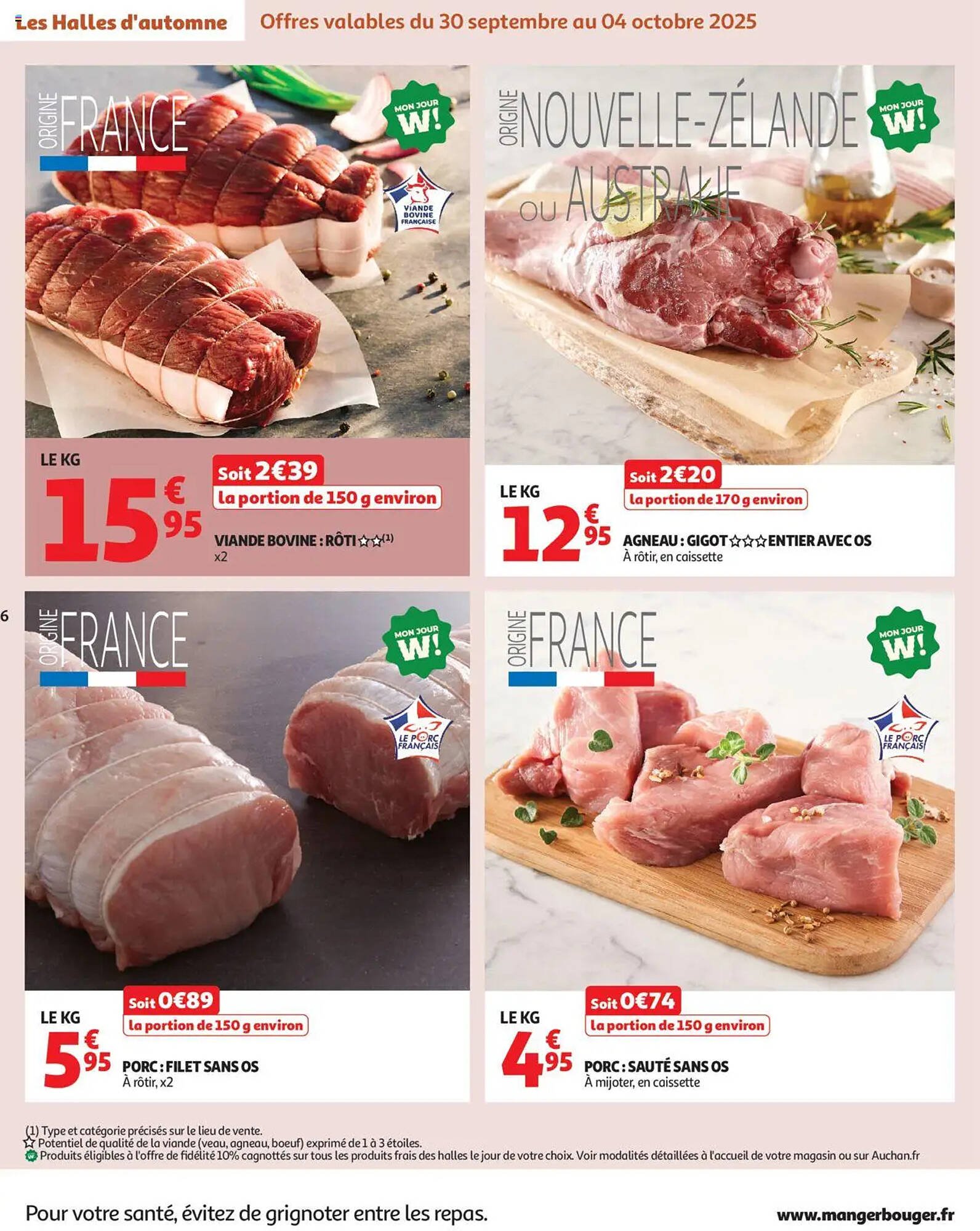 Auchan folder (2025-09-30 - 2025-10-12)