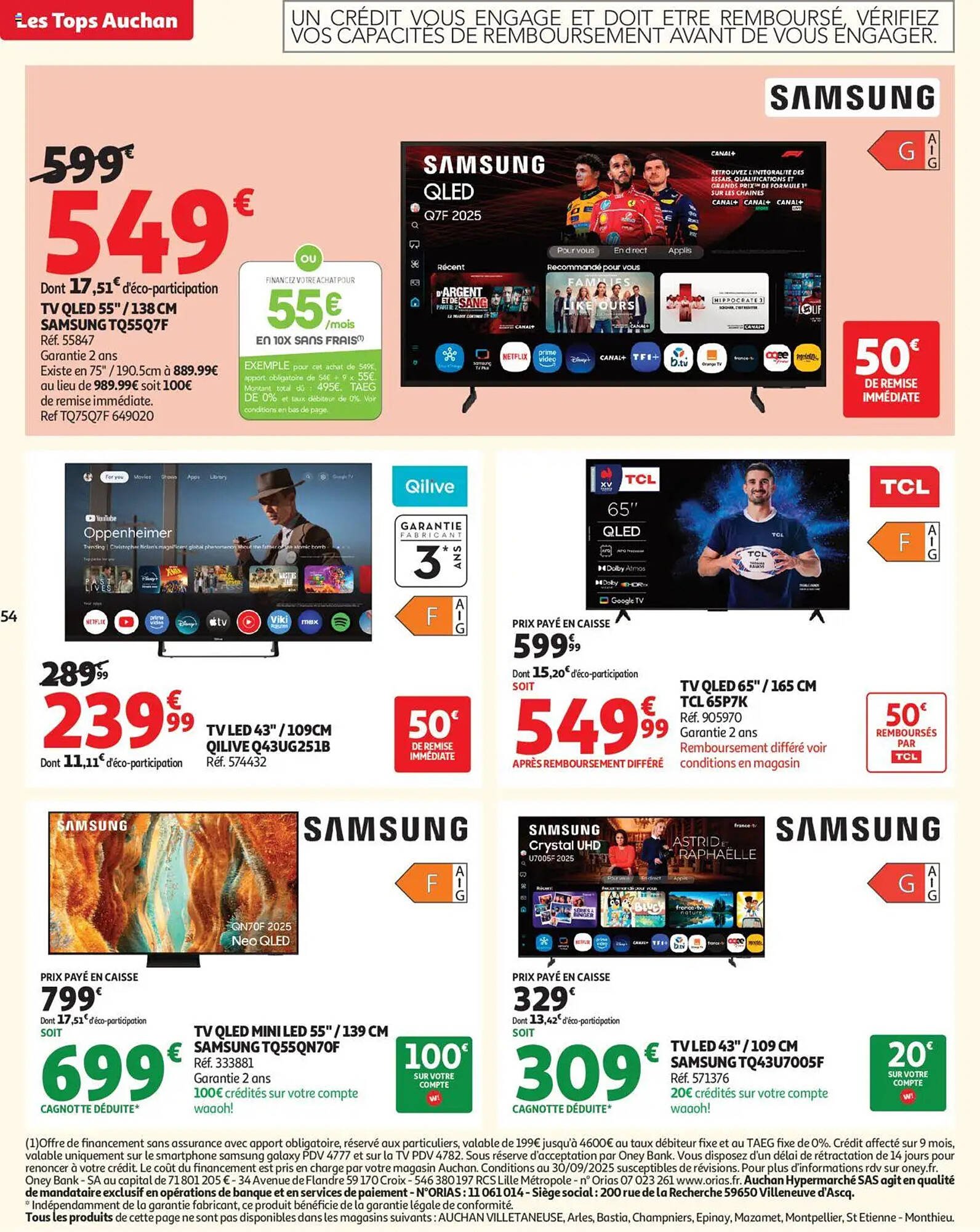 Auchan folder (2025-09-30 - 2025-10-12)
