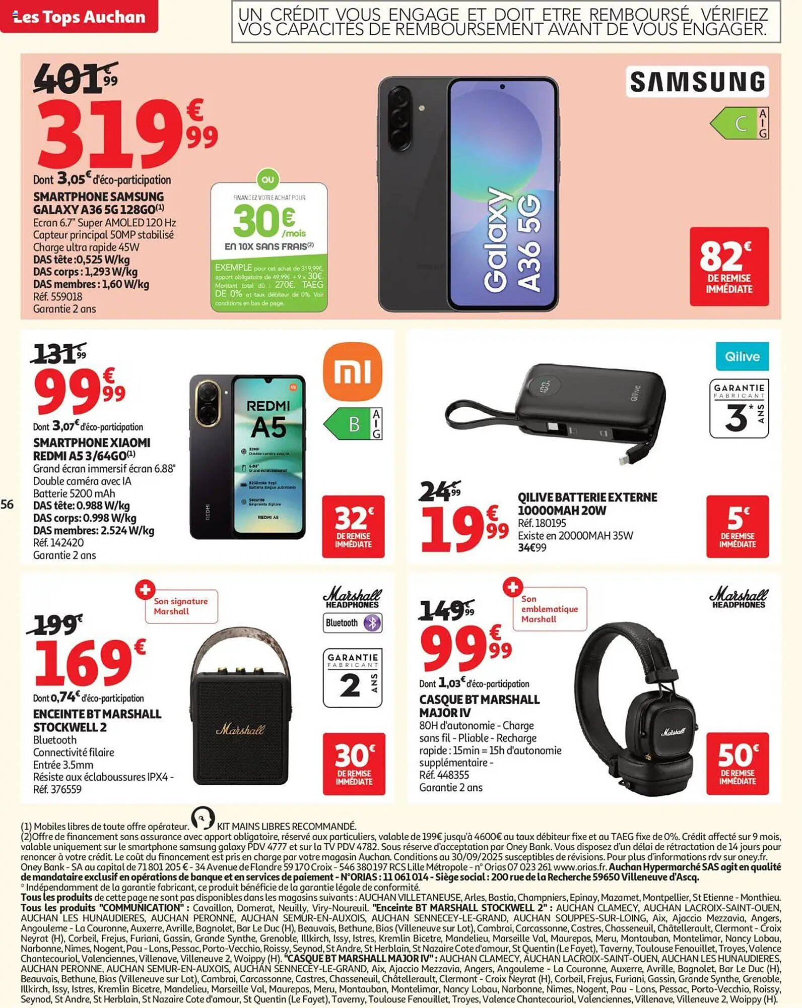 Auchan folder (2025-09-30 - 2025-10-12)