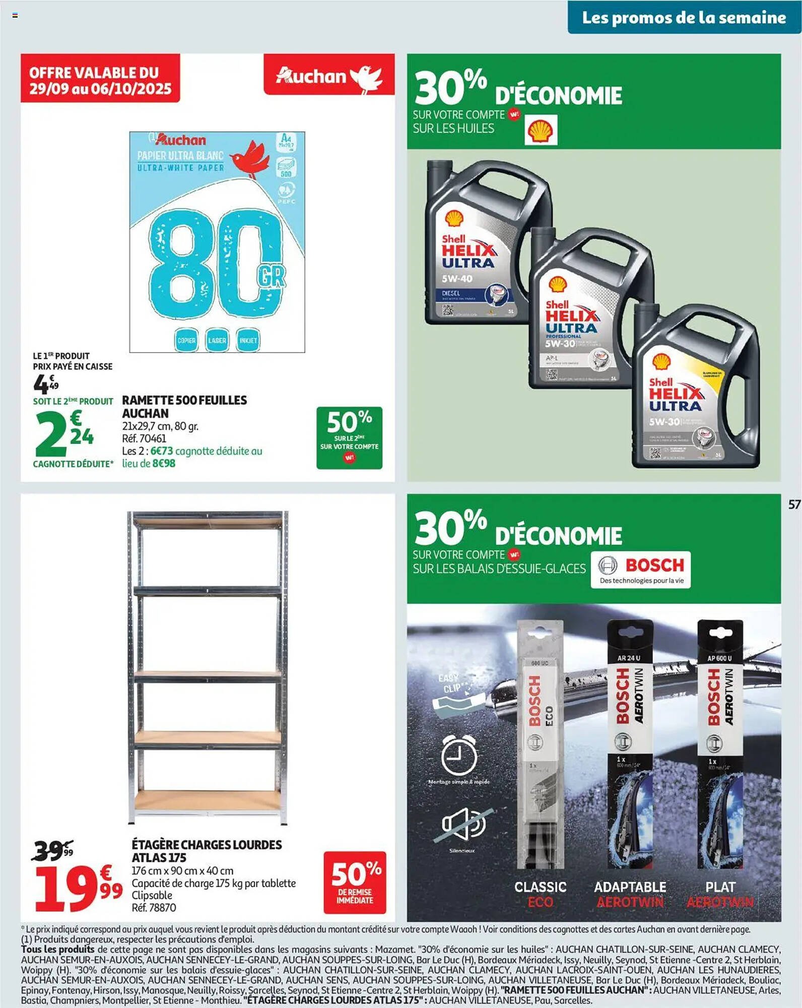 Auchan folder (2025-09-30 - 2025-10-12)