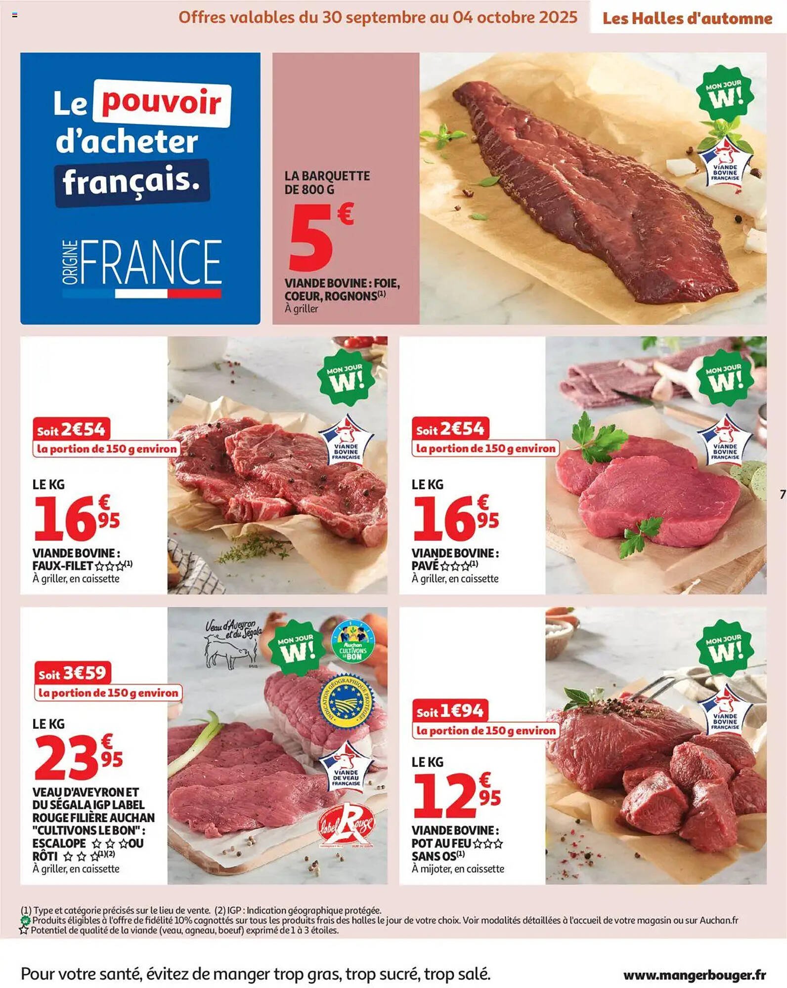 Auchan folder (2025-09-30 - 2025-10-12)