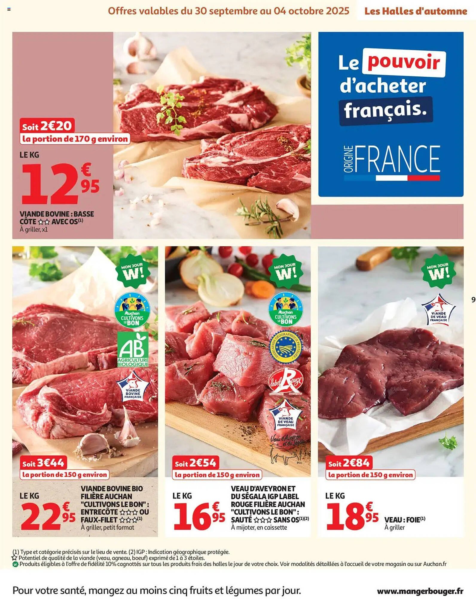 Auchan folder (2025-09-30 - 2025-10-12)