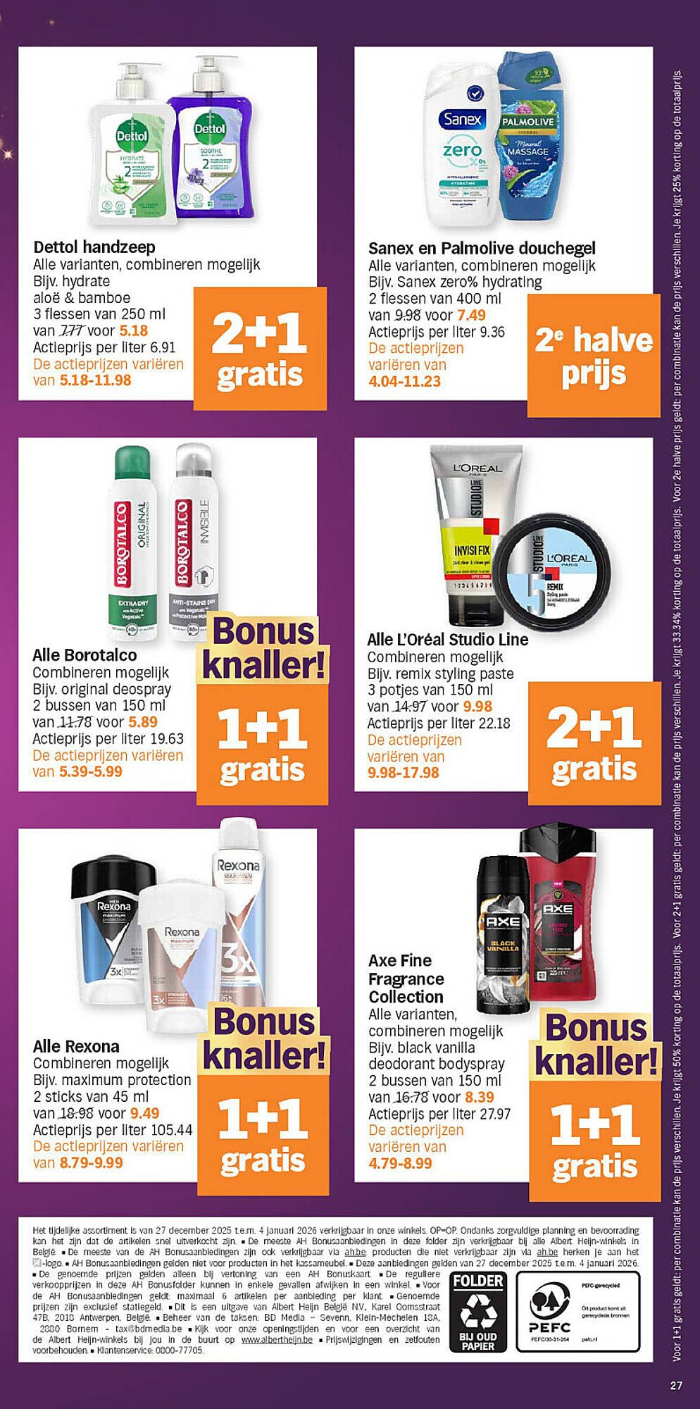 Albert Heijn folder (2025-12-27 - 2026-01-04)