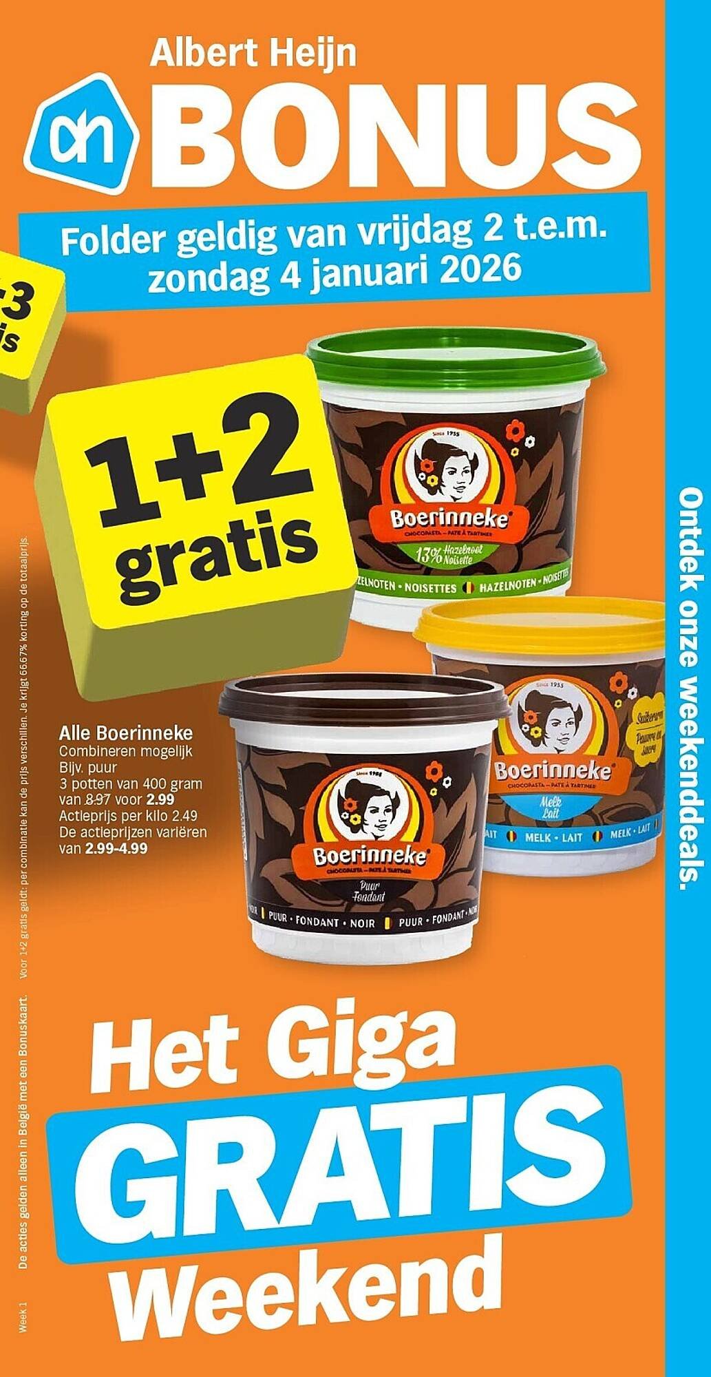 Albert Heijn folder (2025-12-27 - 2026-01-04)