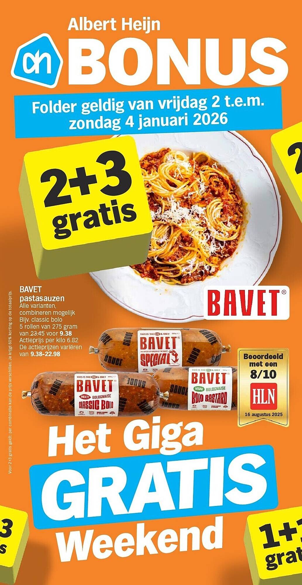 Albert Heijn folder (2025-12-27 - 2026-01-04)
