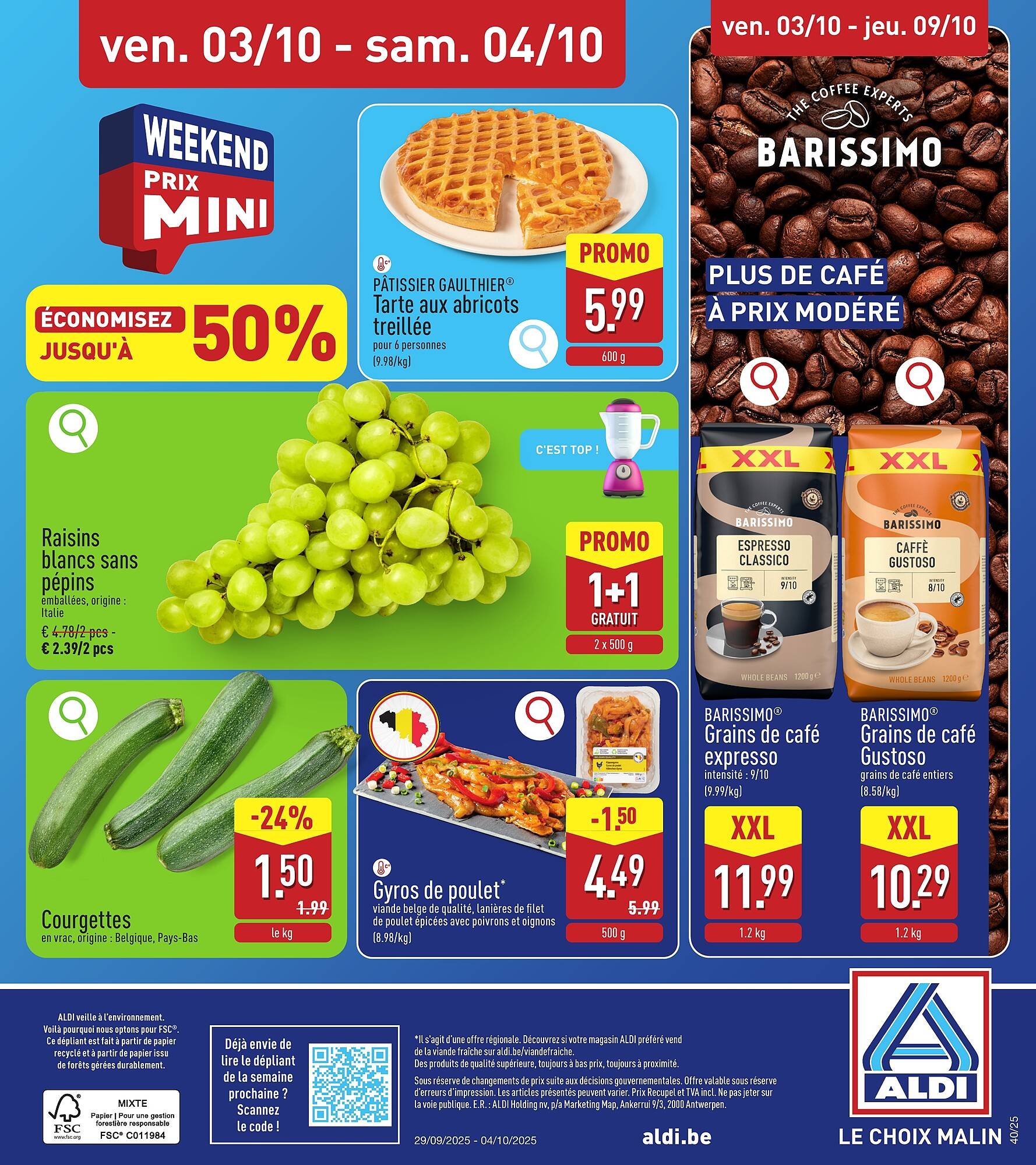 ALDI Dépliant (2025-09-29 - 2025-10-04)