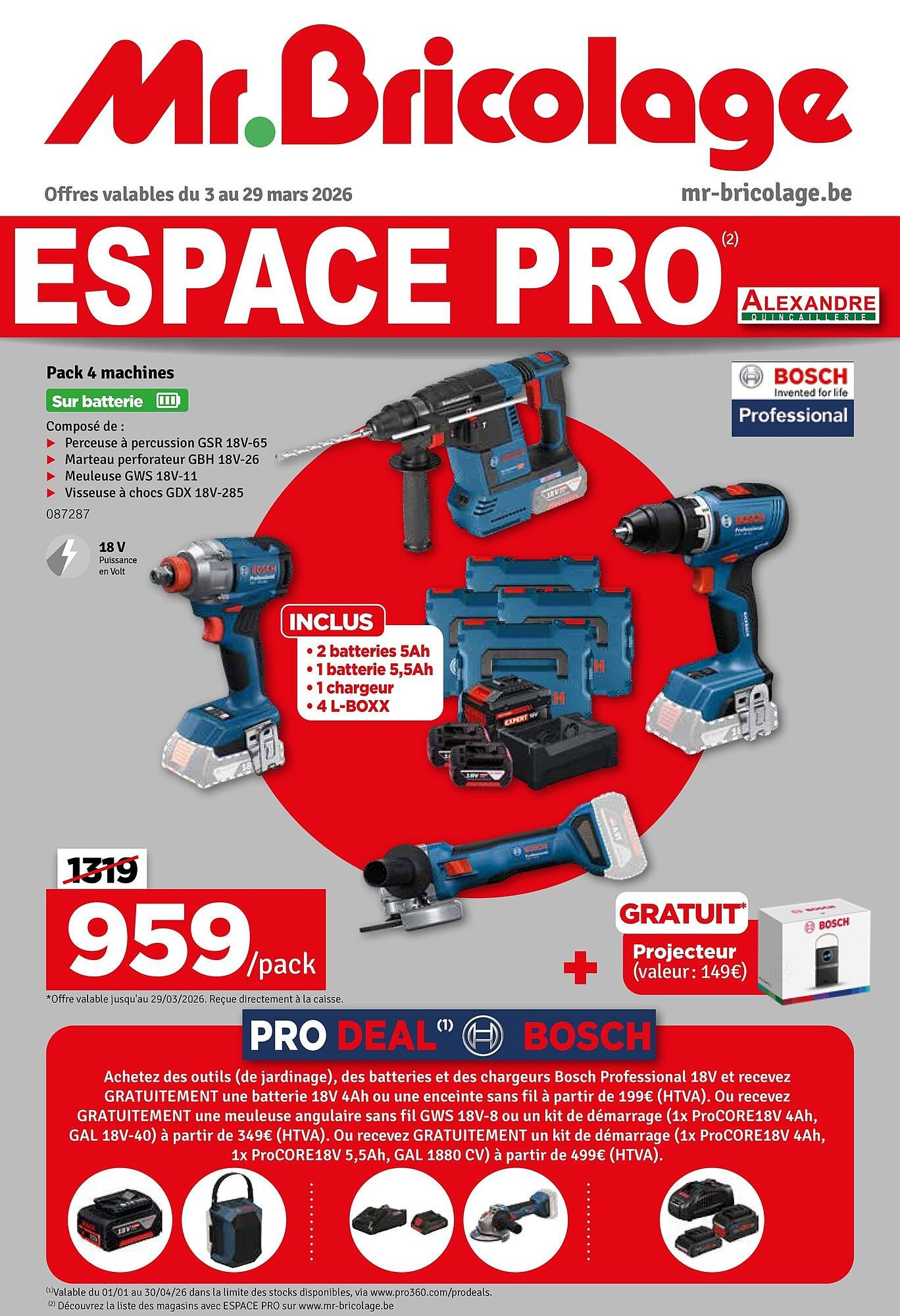 Mr Bricolage folder (2026-03-03 - 2026-03-29)