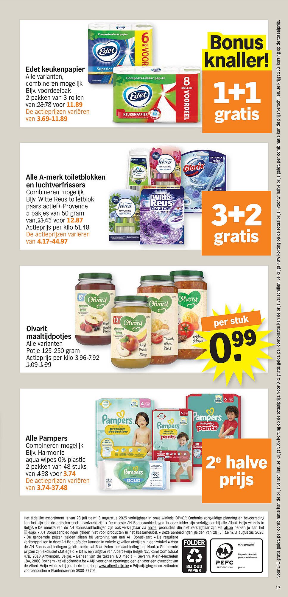 Albert Heijn folder (2025-07-28 - 2025-08-03)