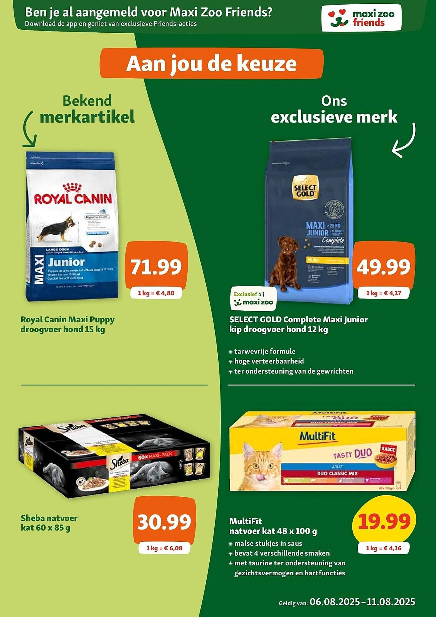 Maxi Zoo folder (2025-08-06 - 2025-08-11)