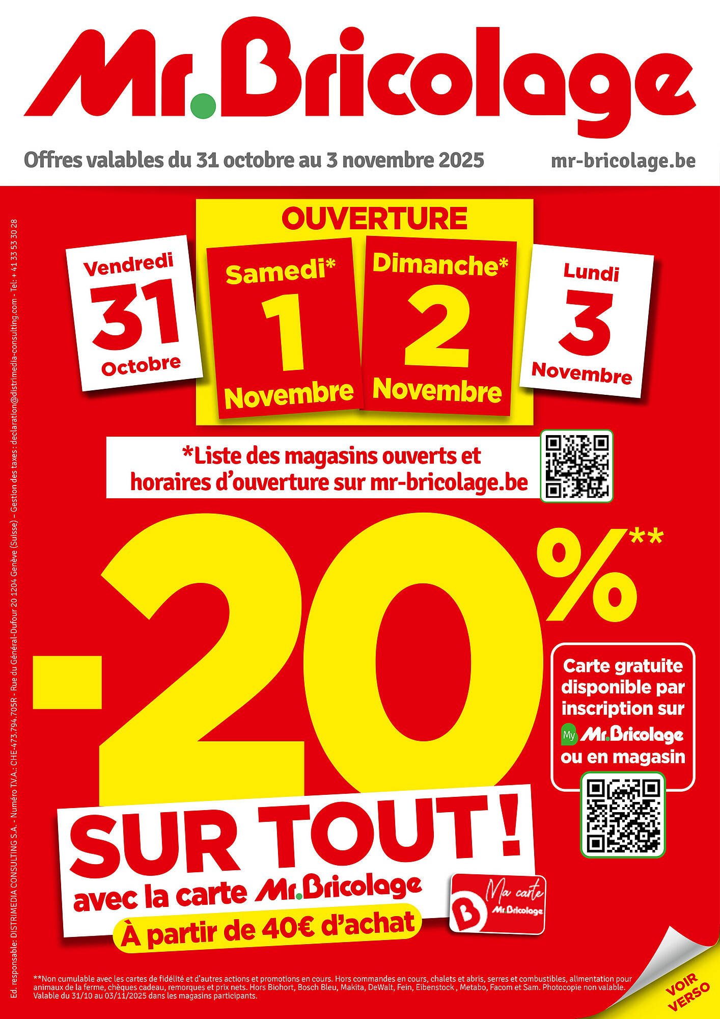 Mr Bricolage folder (2025-10-31 - 2025-11-03)