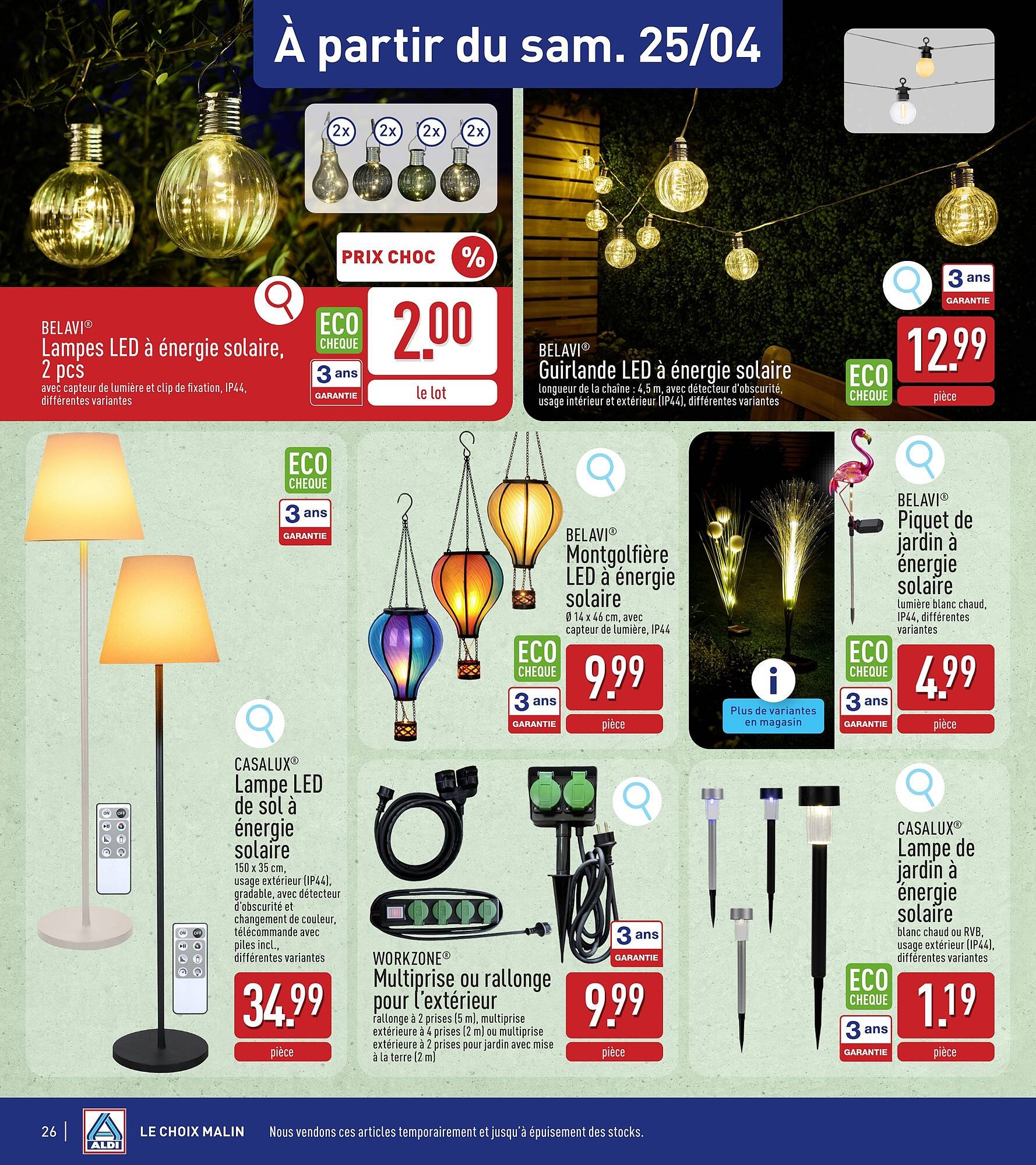 ALDI Dépliant (2026-04-20 - 2026-04-25)